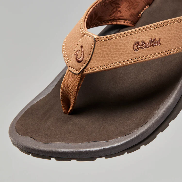 Men's Olukai Ohana Sandals in Tan/Java - Image 6