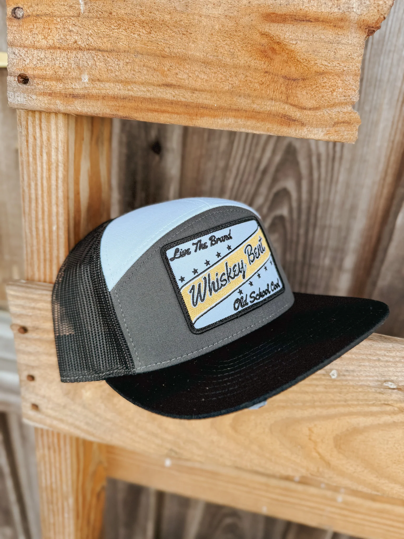 Whiskey bent Hat Co. OSC 7-Panel Cap - Image 2