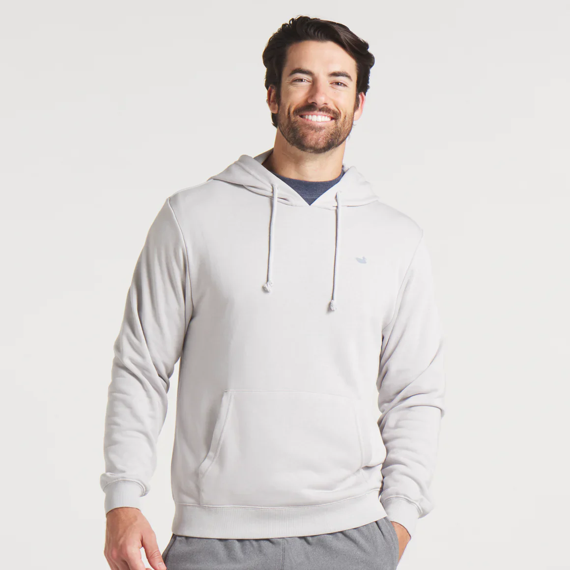 Men's Southern Marsh Surfside Hoodie - Duck Originals in Gray - Image 3