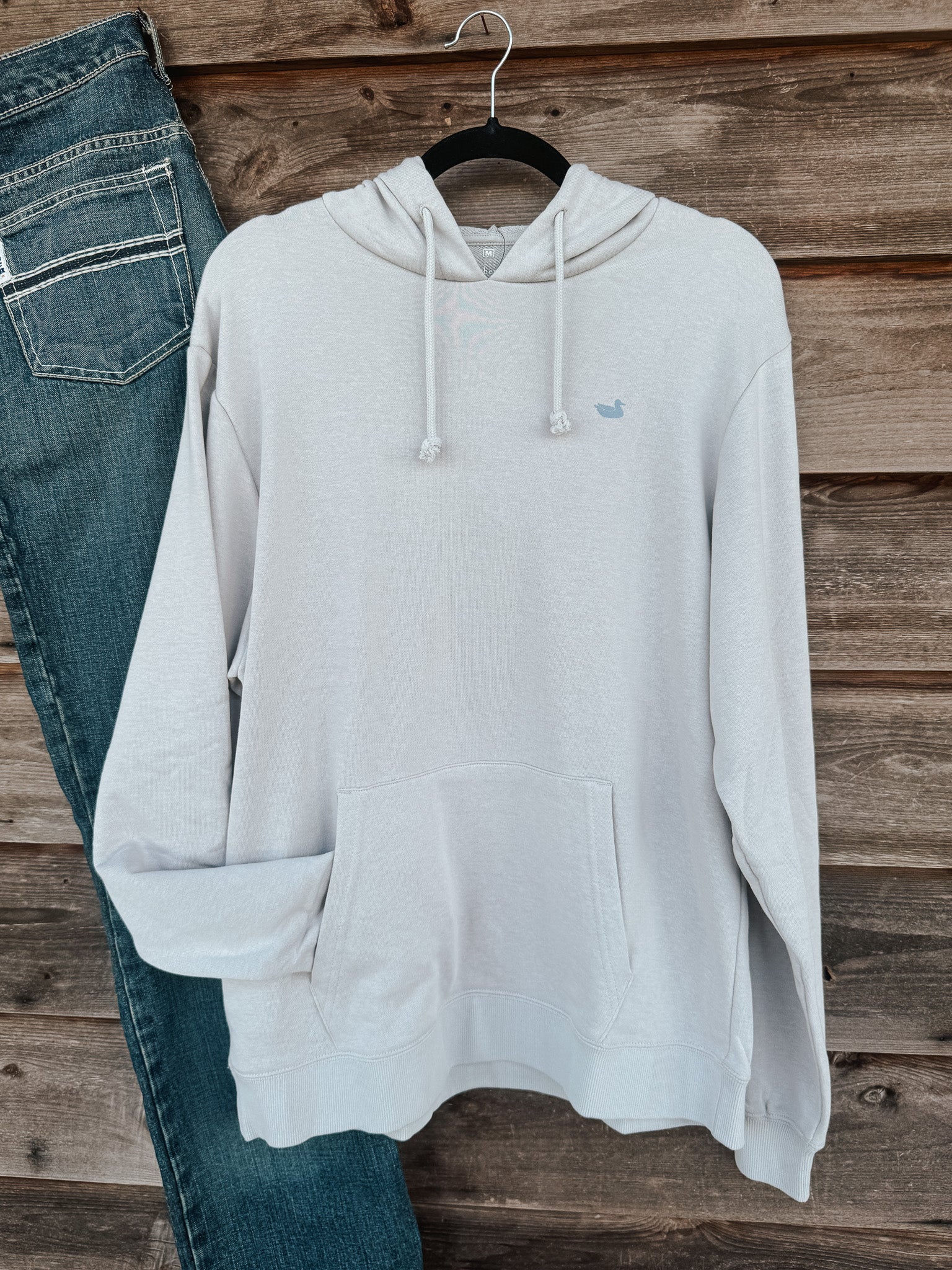 Men's Southern Marsh Surfside Hoodie - Duck Originals in Gray - Image 6