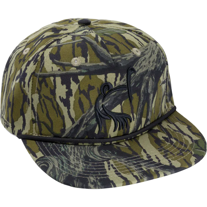 Ol' Tom X Lost Hat Goat Rope Cap in Mossy Oak Bottomland - Image 3