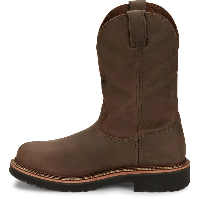 MEN'S JUSTIN CARBIDE 11" STEEL TOE WORK BOOTS - Image 14