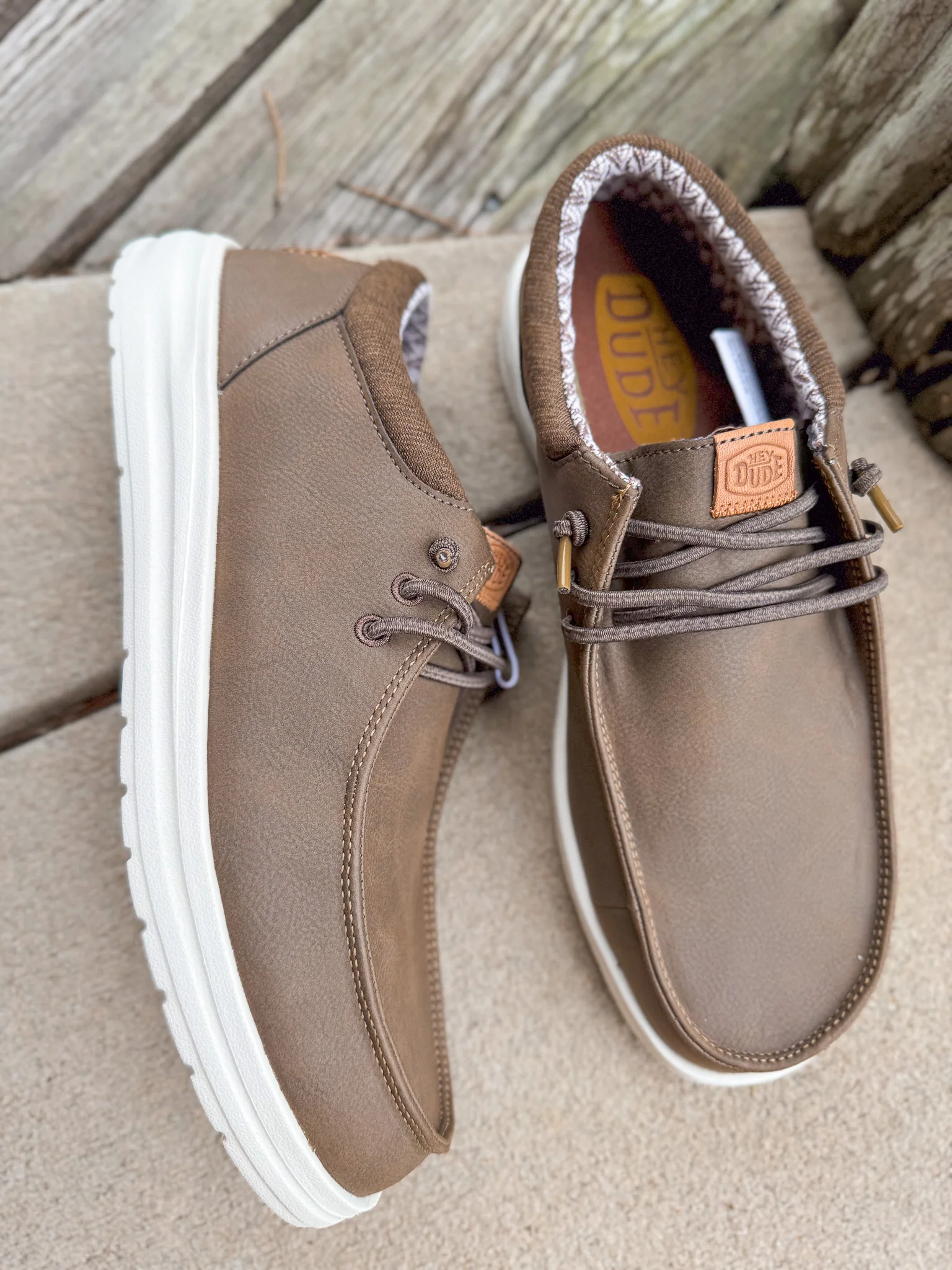 Men's Hey Dude Paul Classic Brown - Image 13