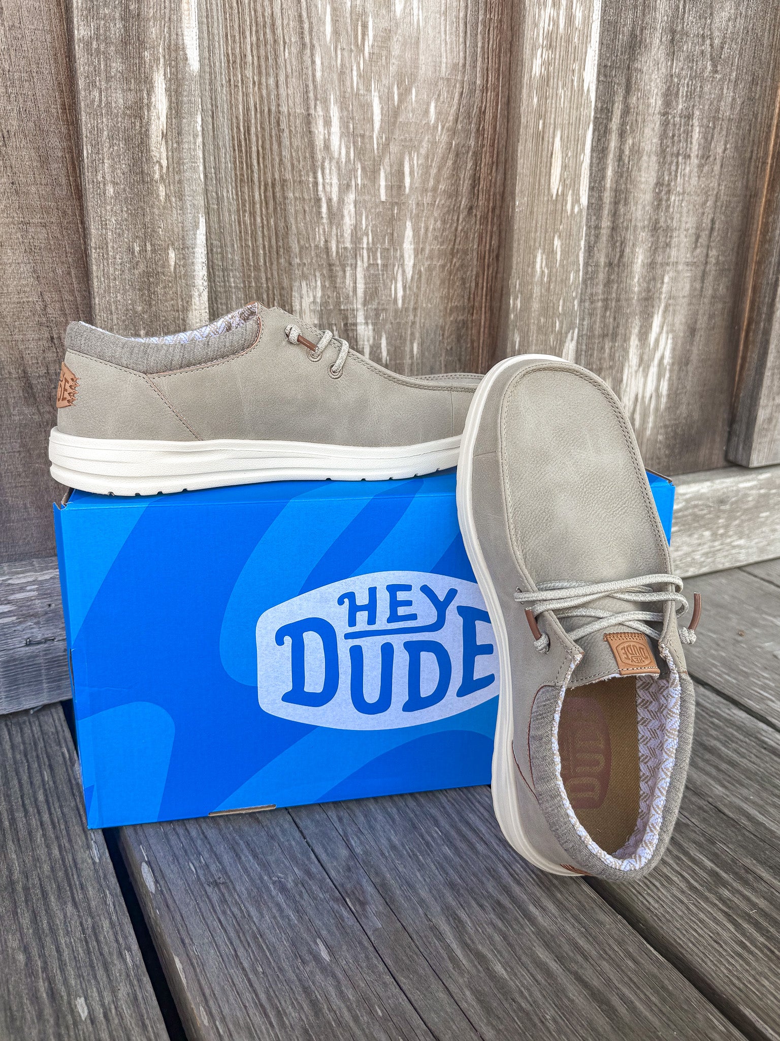 Men's Hey Dude Paul Classic Taupe - Image 12