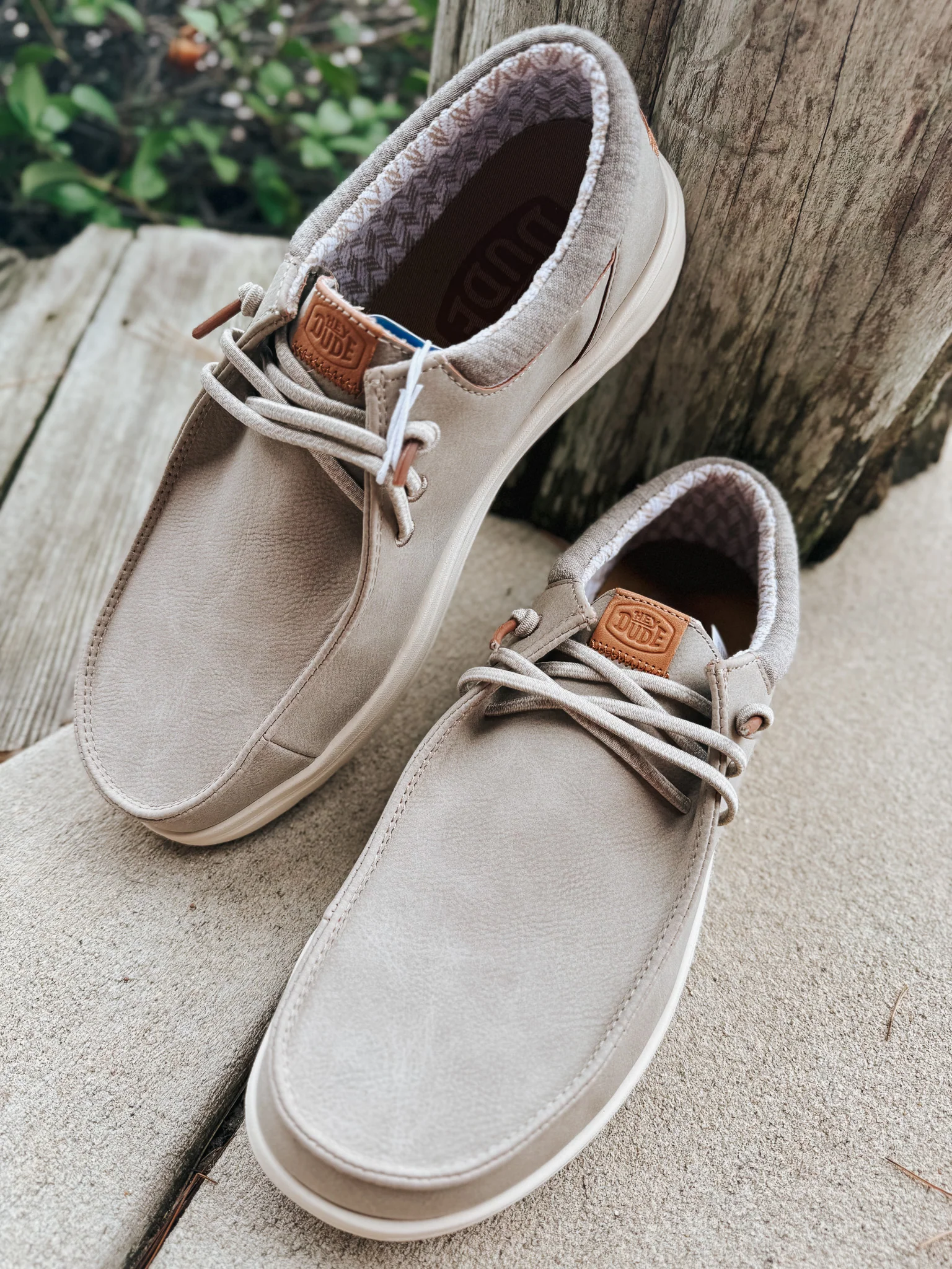 Men's Hey Dude Paul Classic Taupe - Image 7