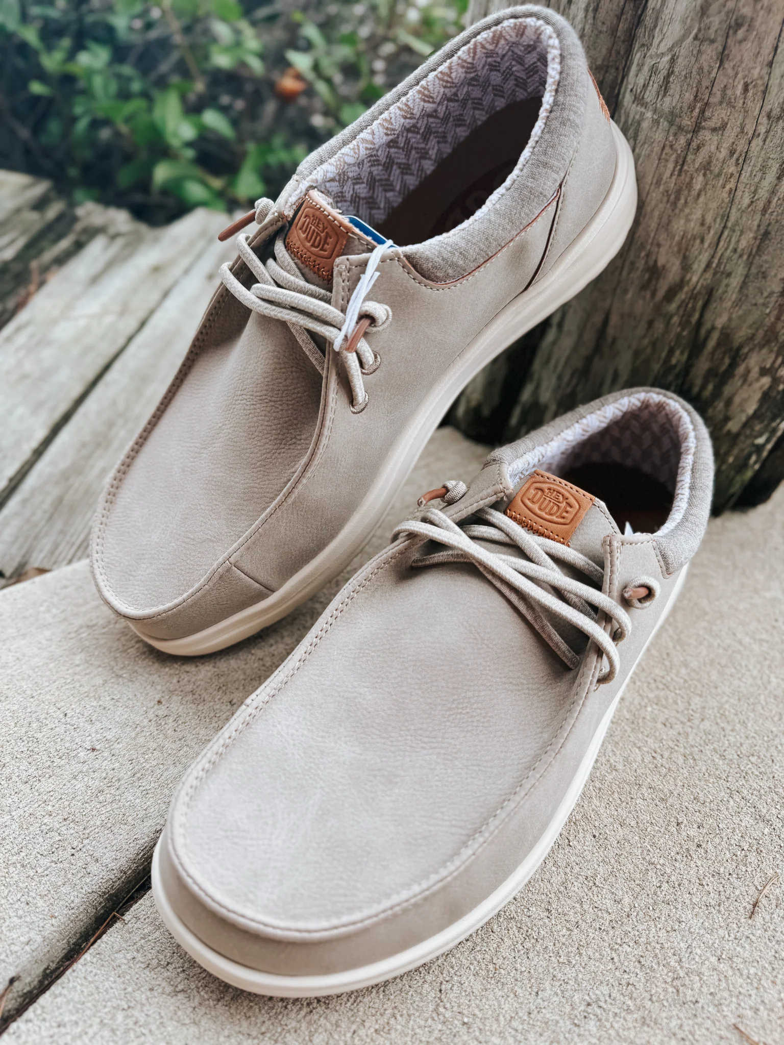 Men's Hey Dude Paul Classic Taupe - Image 8