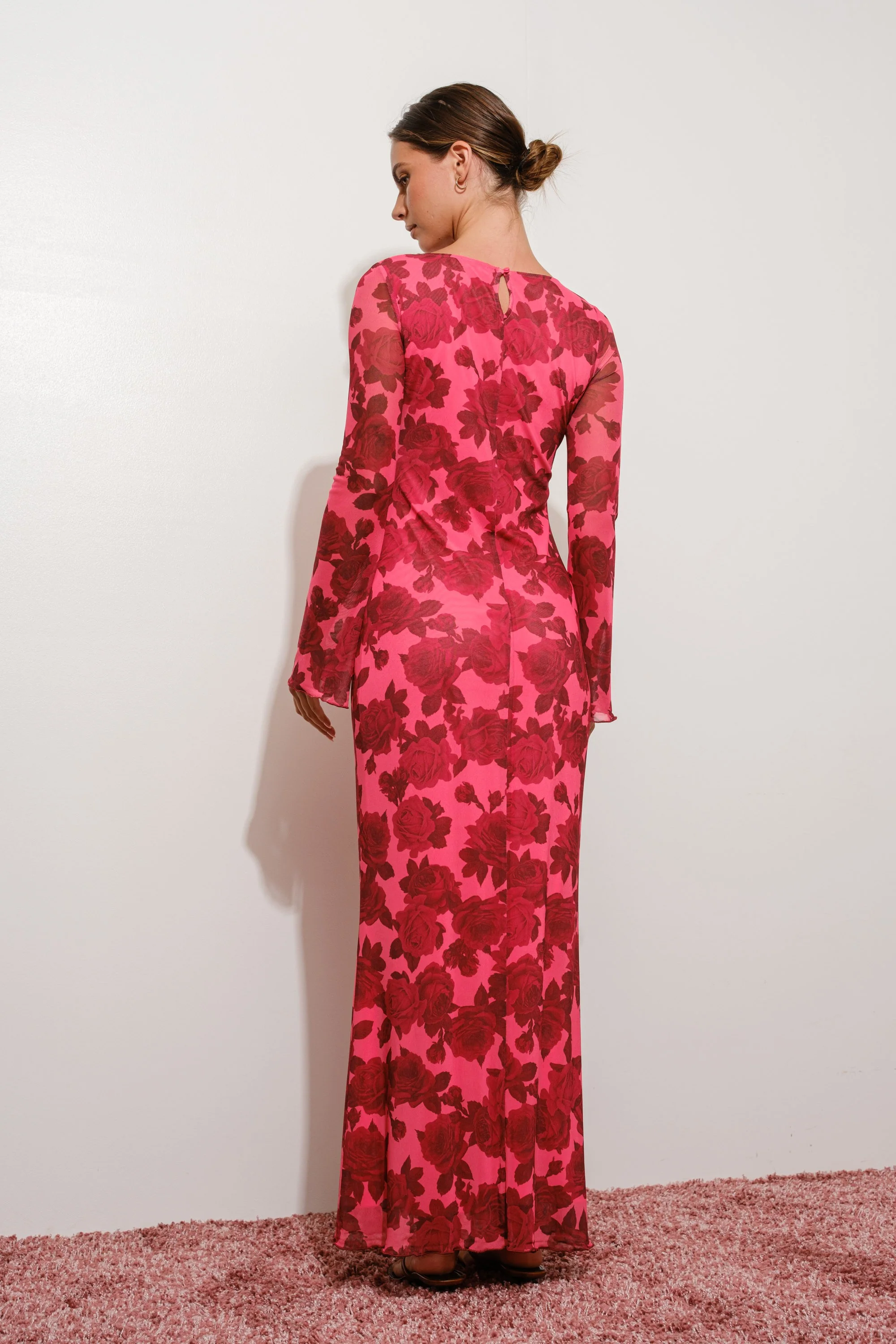 Romantic Blooms Floral Maxi Dress - Image 9
