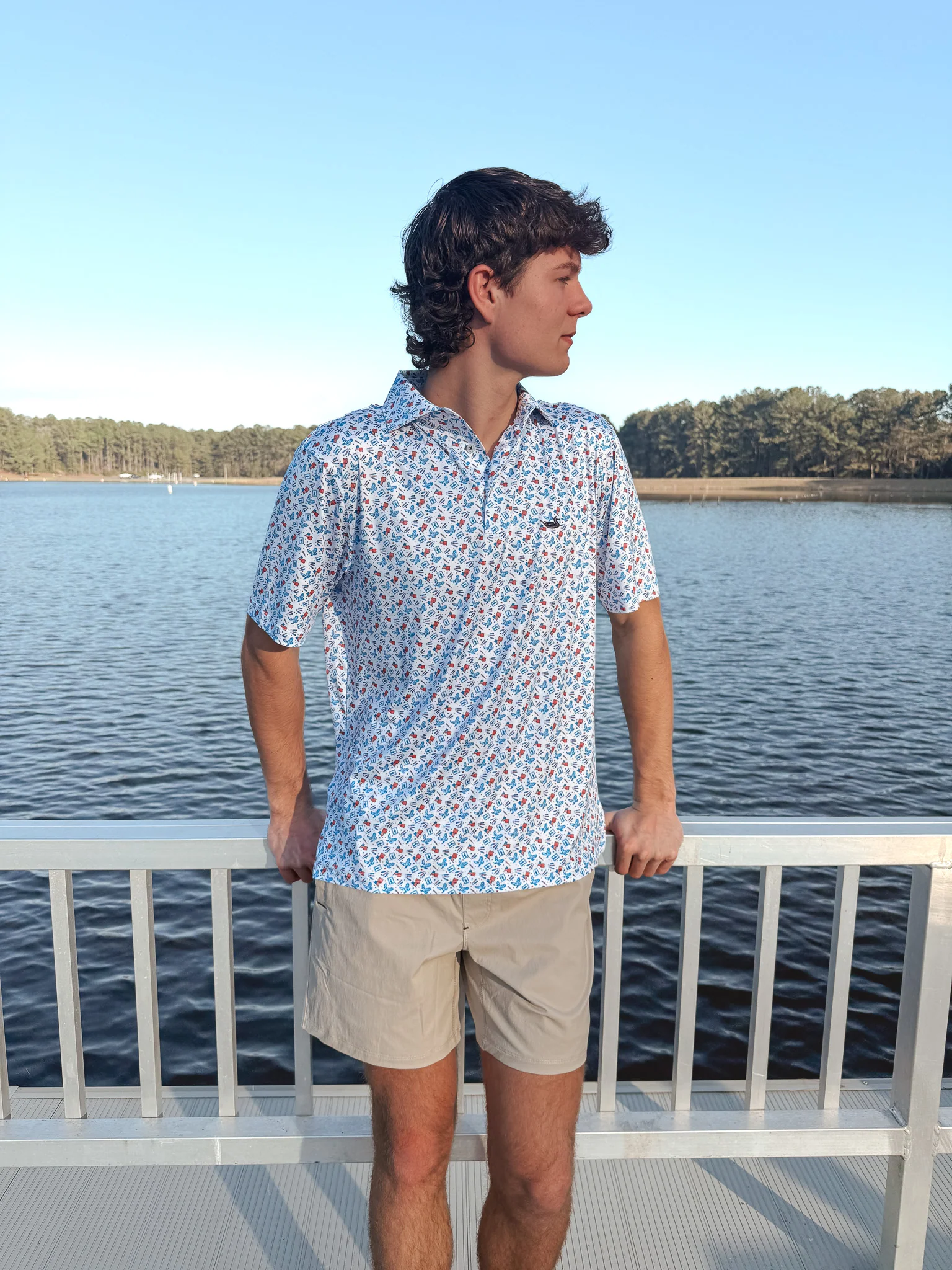 Southern Marsh Flyline Performance Polo - Liberty