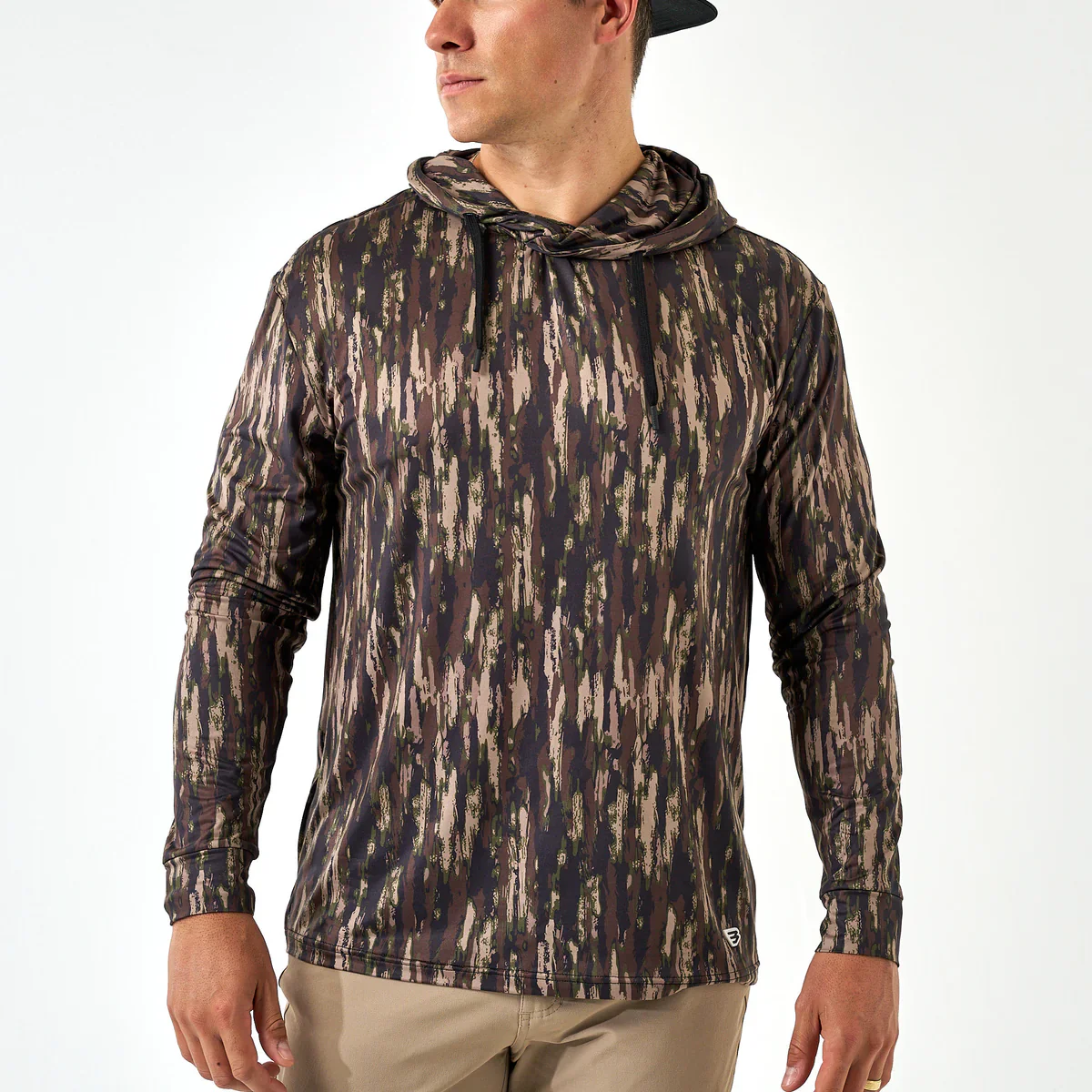Men's Burlebo Performance Hoodie - Midland Camo - Image 2