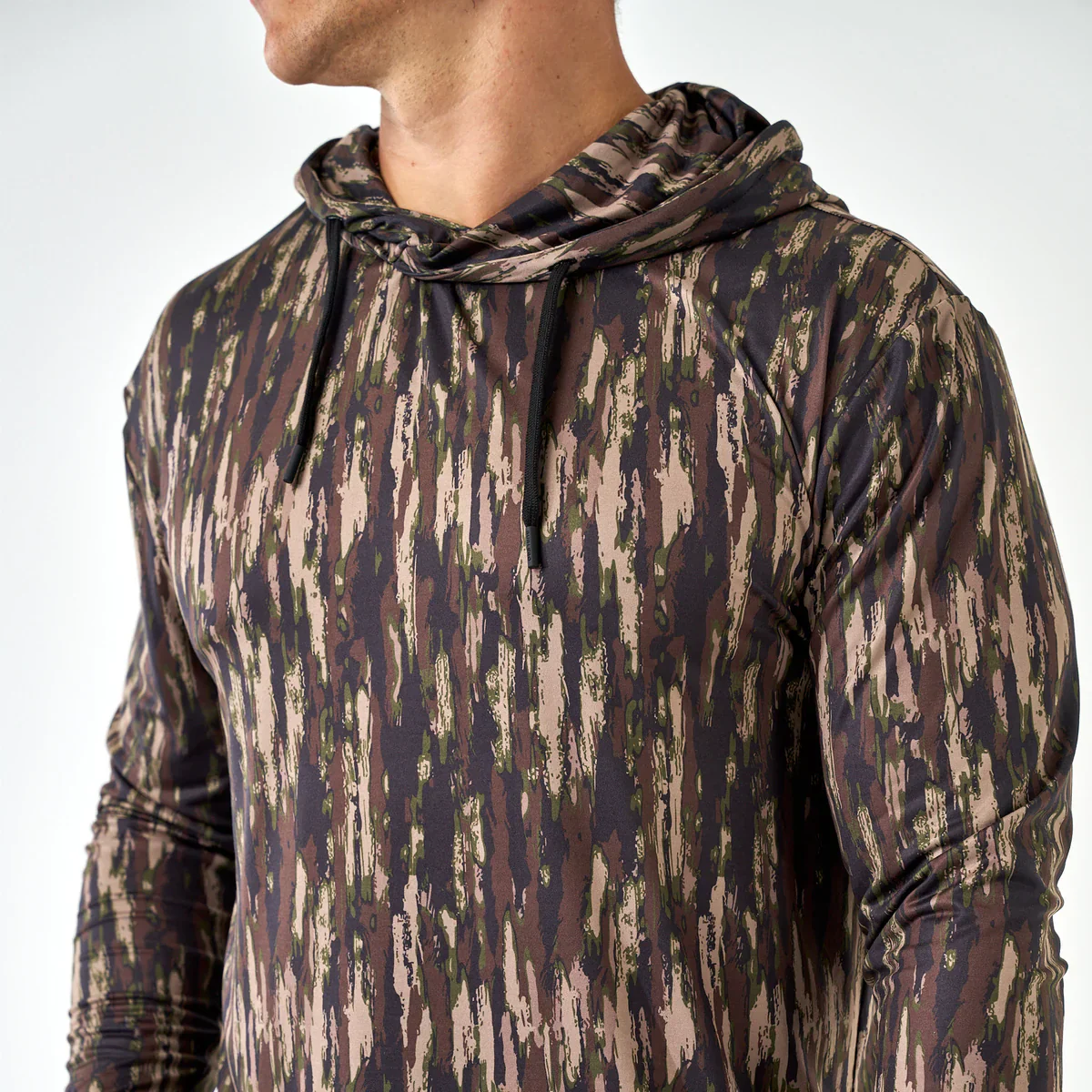 Men's Burlebo Performance Hoodie - Midland Camo - Image 3