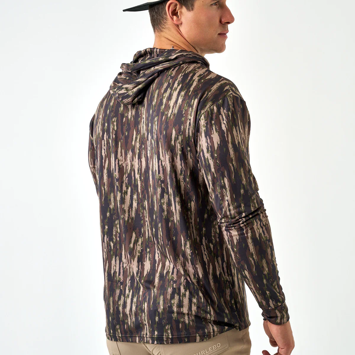 Men's Burlebo Performance Hoodie - Midland Camo - Image 4