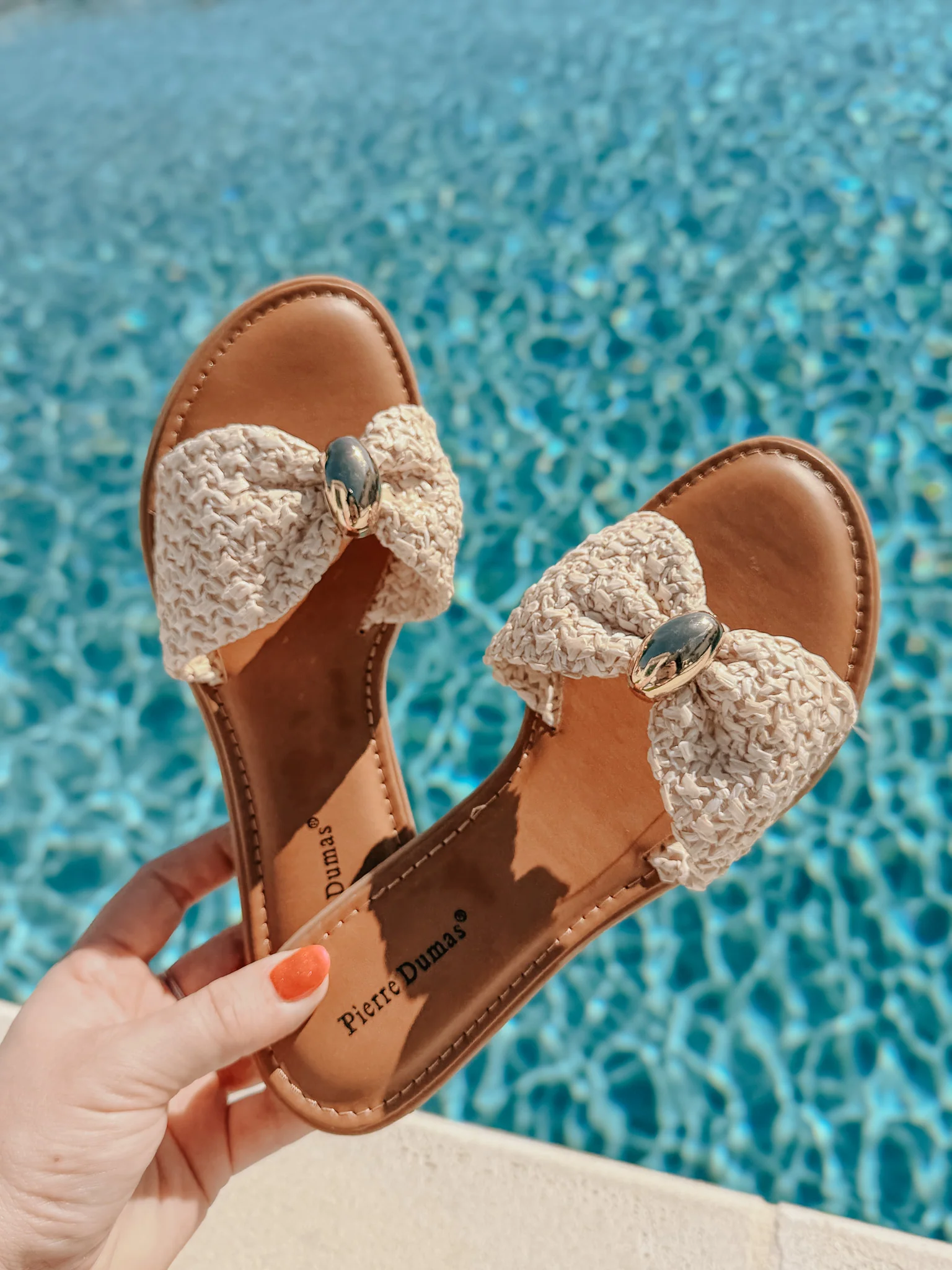 Golden Coast Bow Sandals