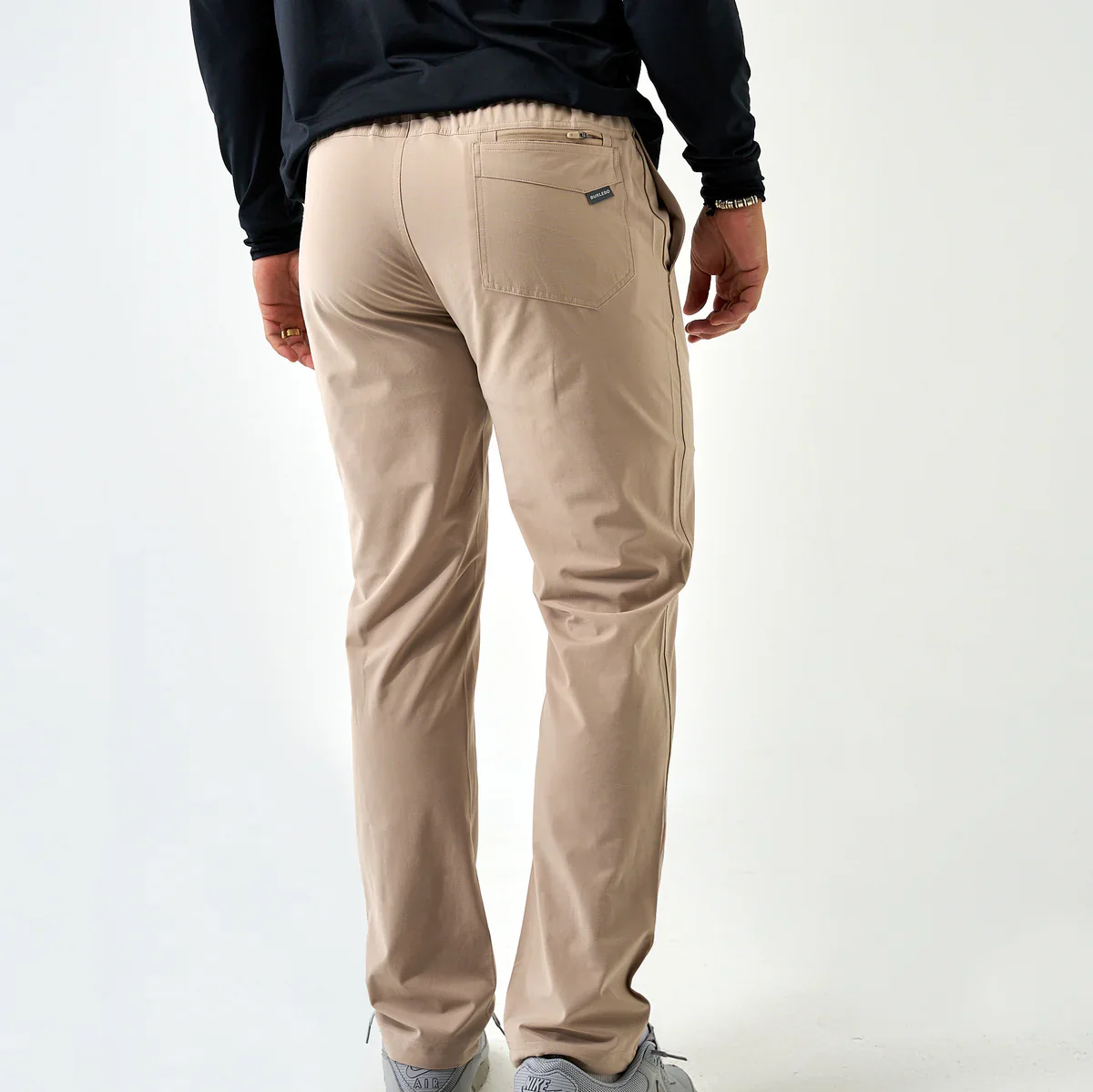 Burlebo Men's Performance Pants in Cobblestone - Image 7