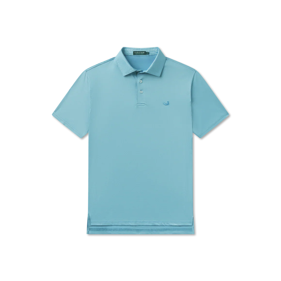 Southern Marsh Ennis Performance Polo in Antigua Blue - Image 2