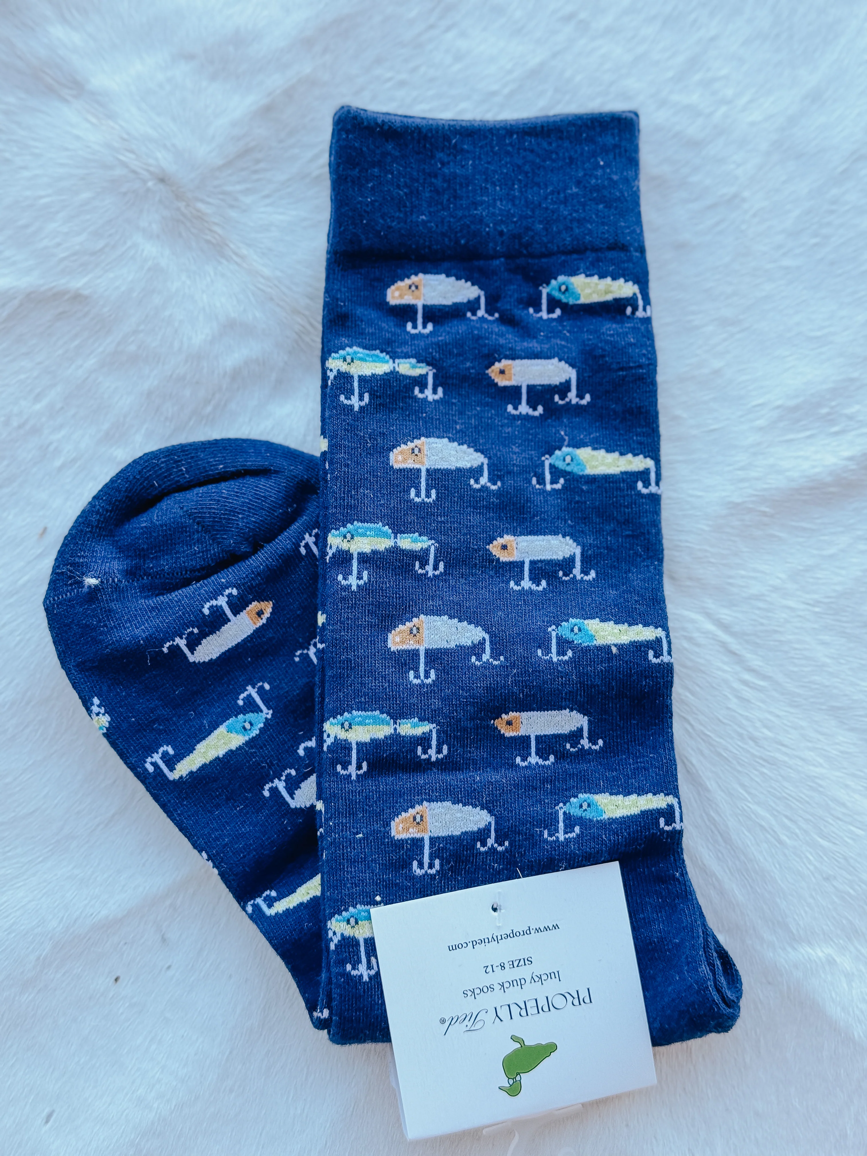Properly Tied Vintage Lures Socks