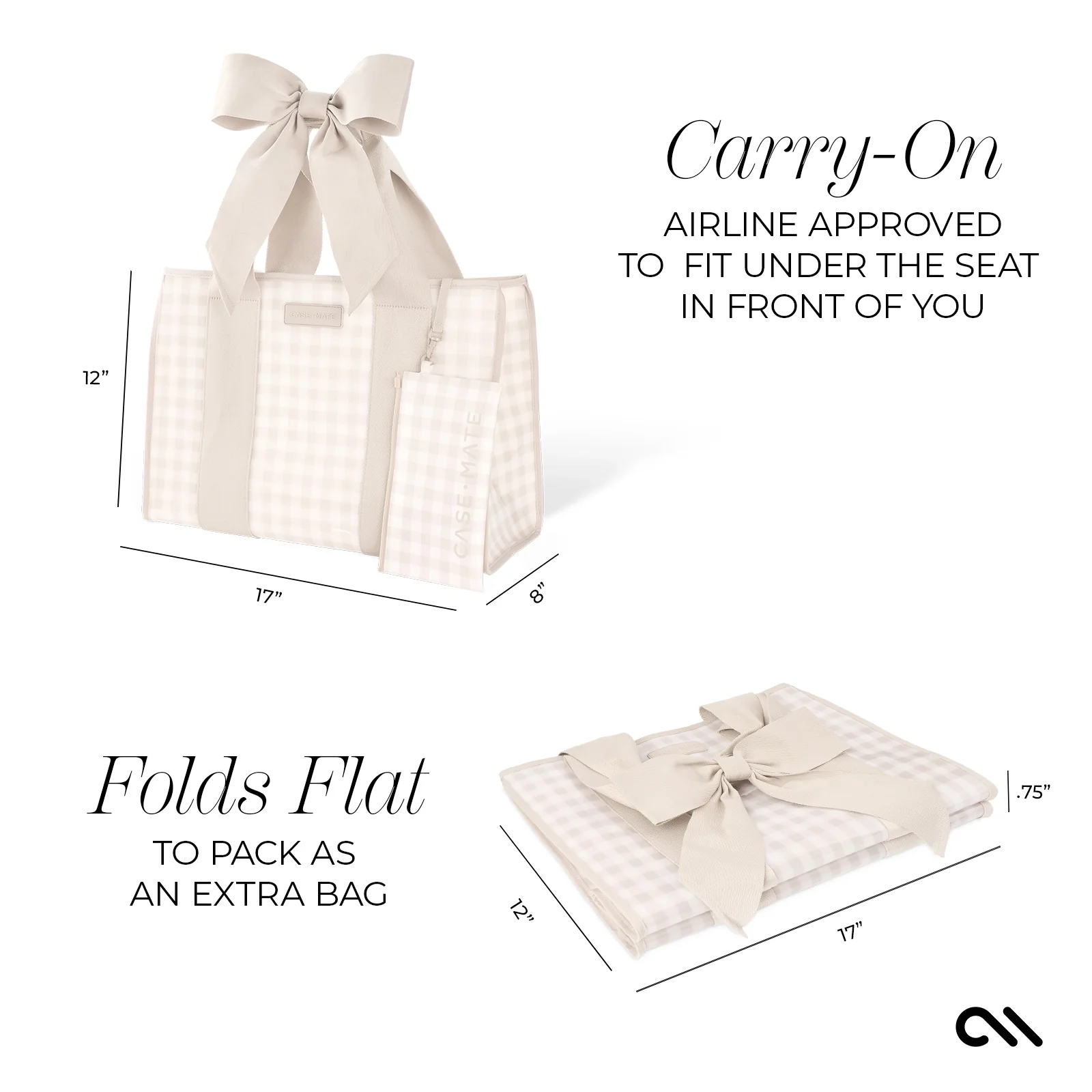 Case-Mate Jelly Tote Bag - Quilted Ditsy Floral - Image 6