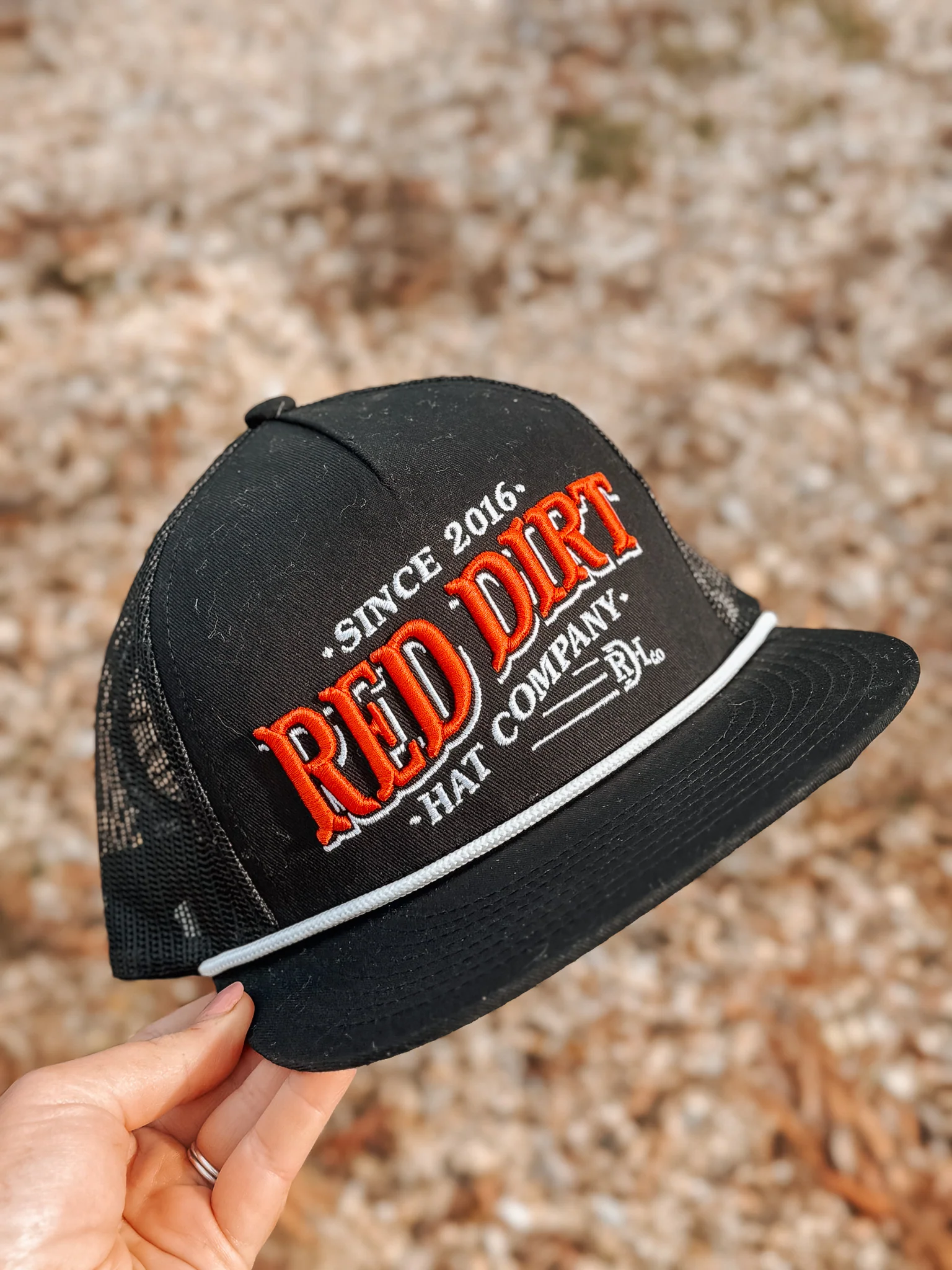 Red Dirt Hat Co. Red Ripple Cap - Image 3