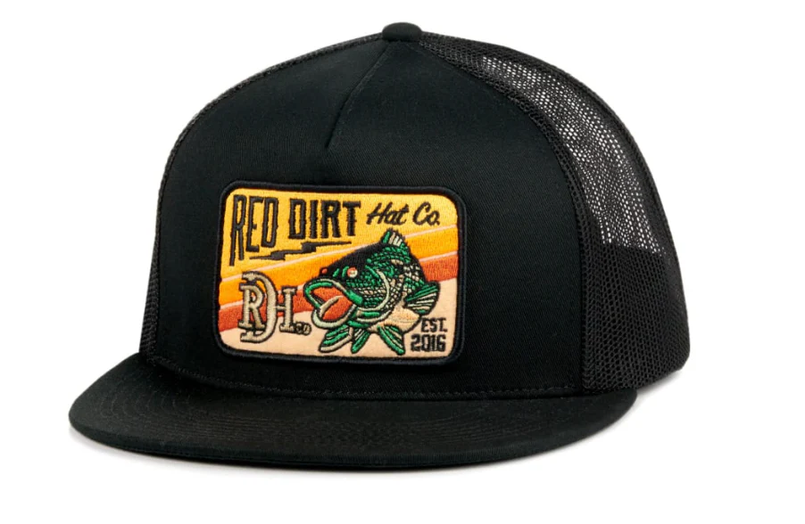 Red Dirt Hat Co. Wallhanger Black Cap - Image 3