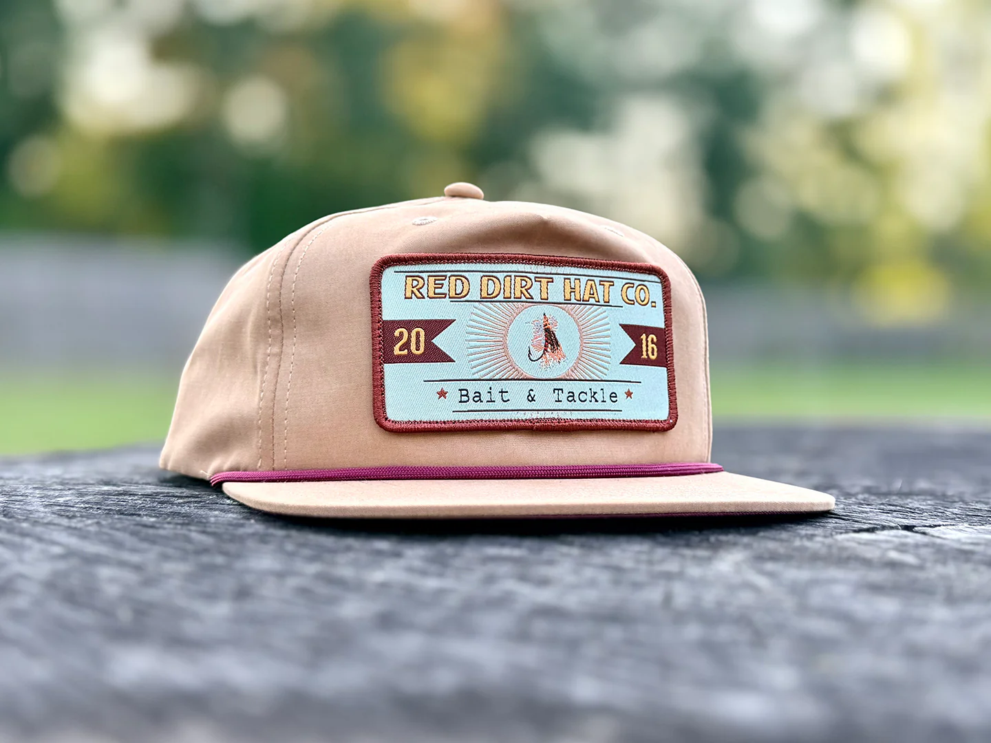Red Dirt Hat Co. Catch & Release Tan Cap - Image 2
