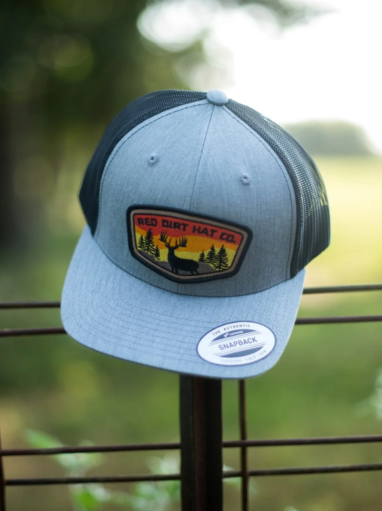 Red Dirt Hat Co. Deer Patch Cap - Image 2