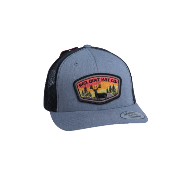 Red Dirt Hat Co. Deer Patch Cap - Image 3