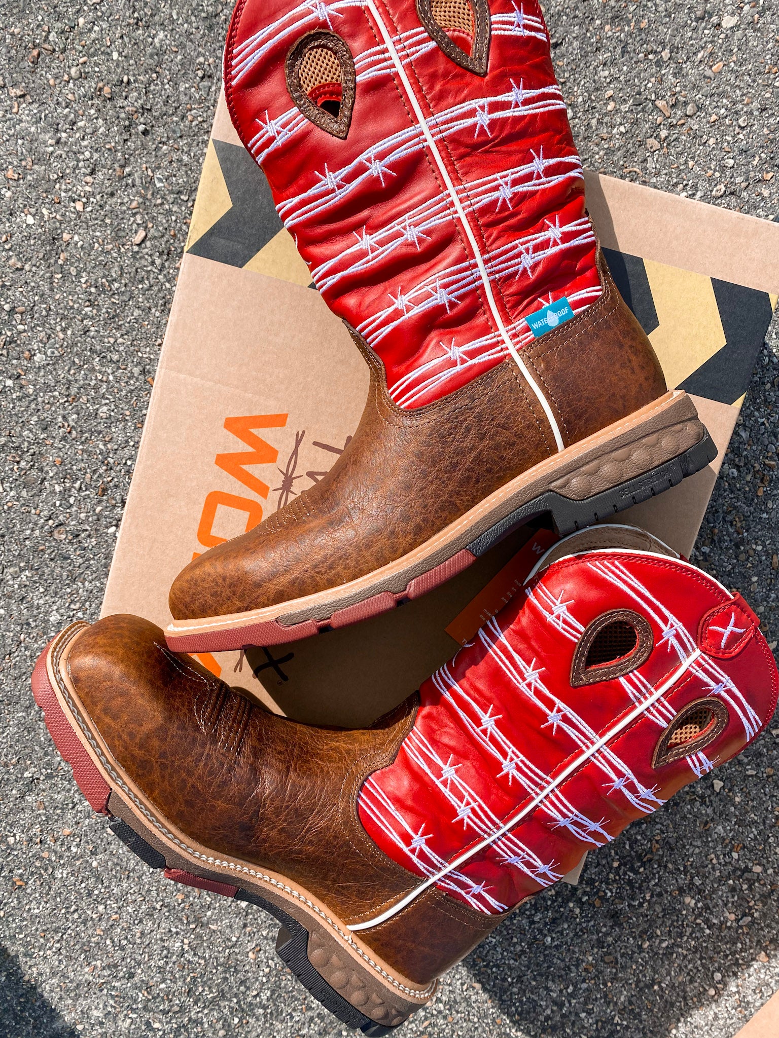 MEN'S TWISTED X WATERPROOF NANO TOE WORK BOOT - Image 8