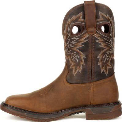 Men's Rocky Original Ride FLX Waterproof Western Boots - Image 8