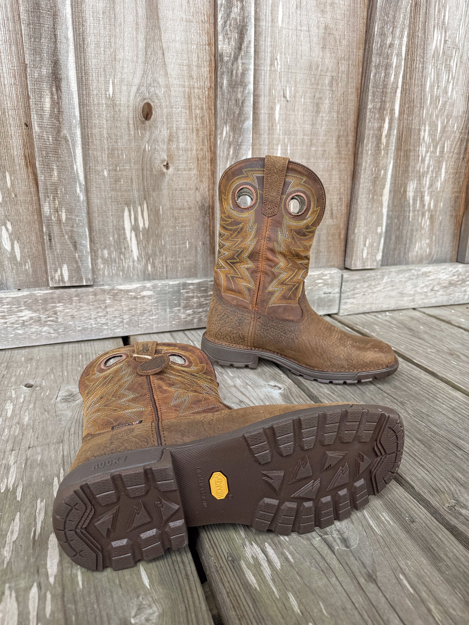 Men's Rocky Legacy 32 Waterproof Western Boot - Image 2