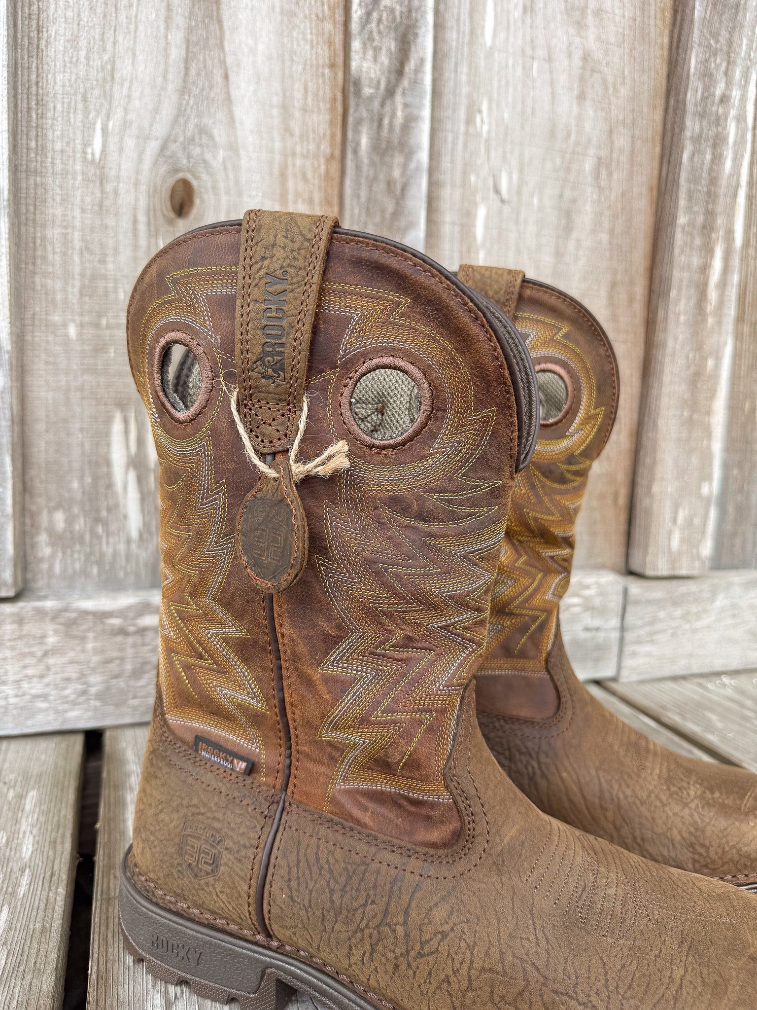 Men's Rocky Legacy 32 Waterproof Western Boot - Image 3