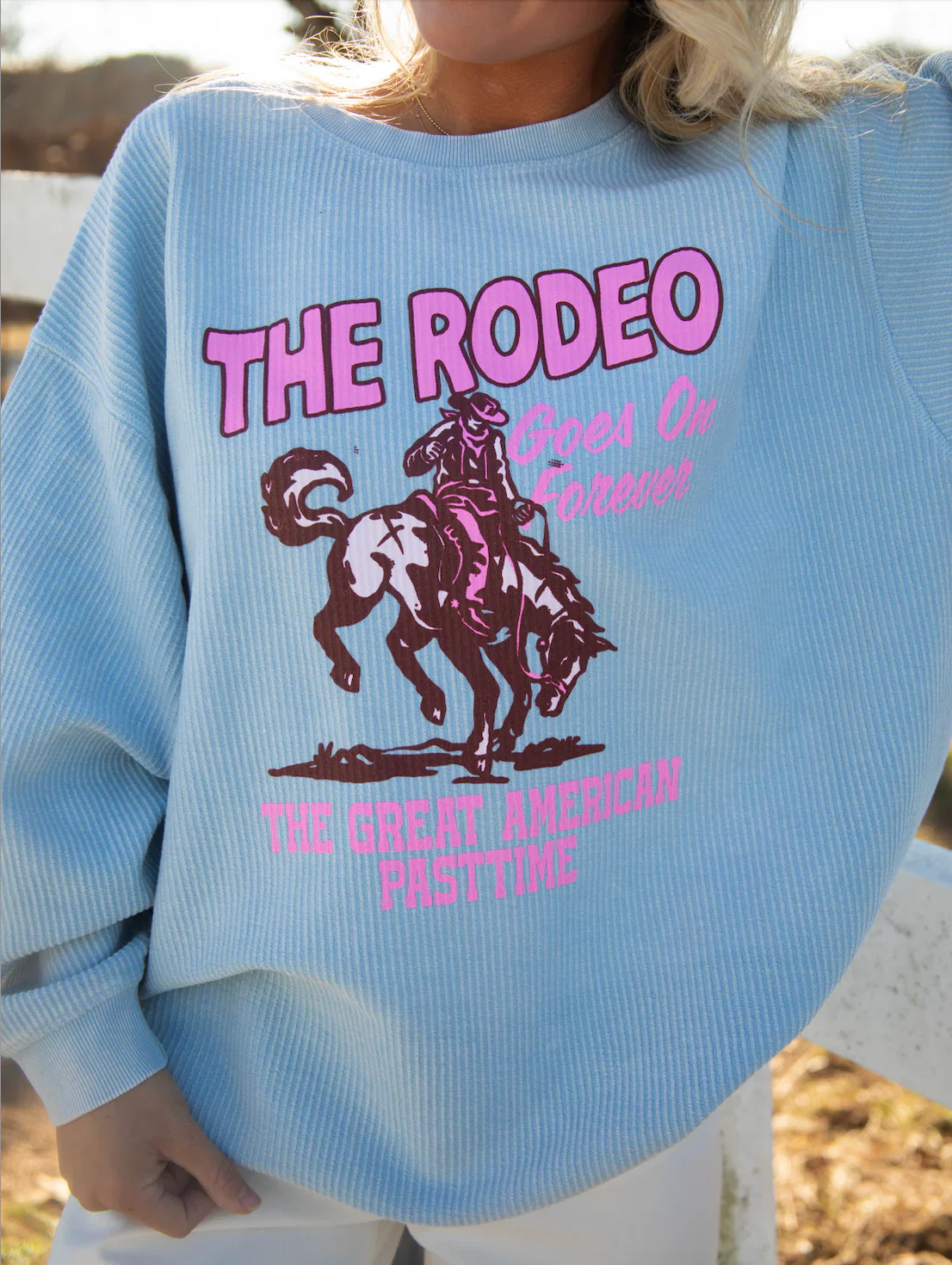Rodeo Forever Corded Sweatshirt - Image 4
