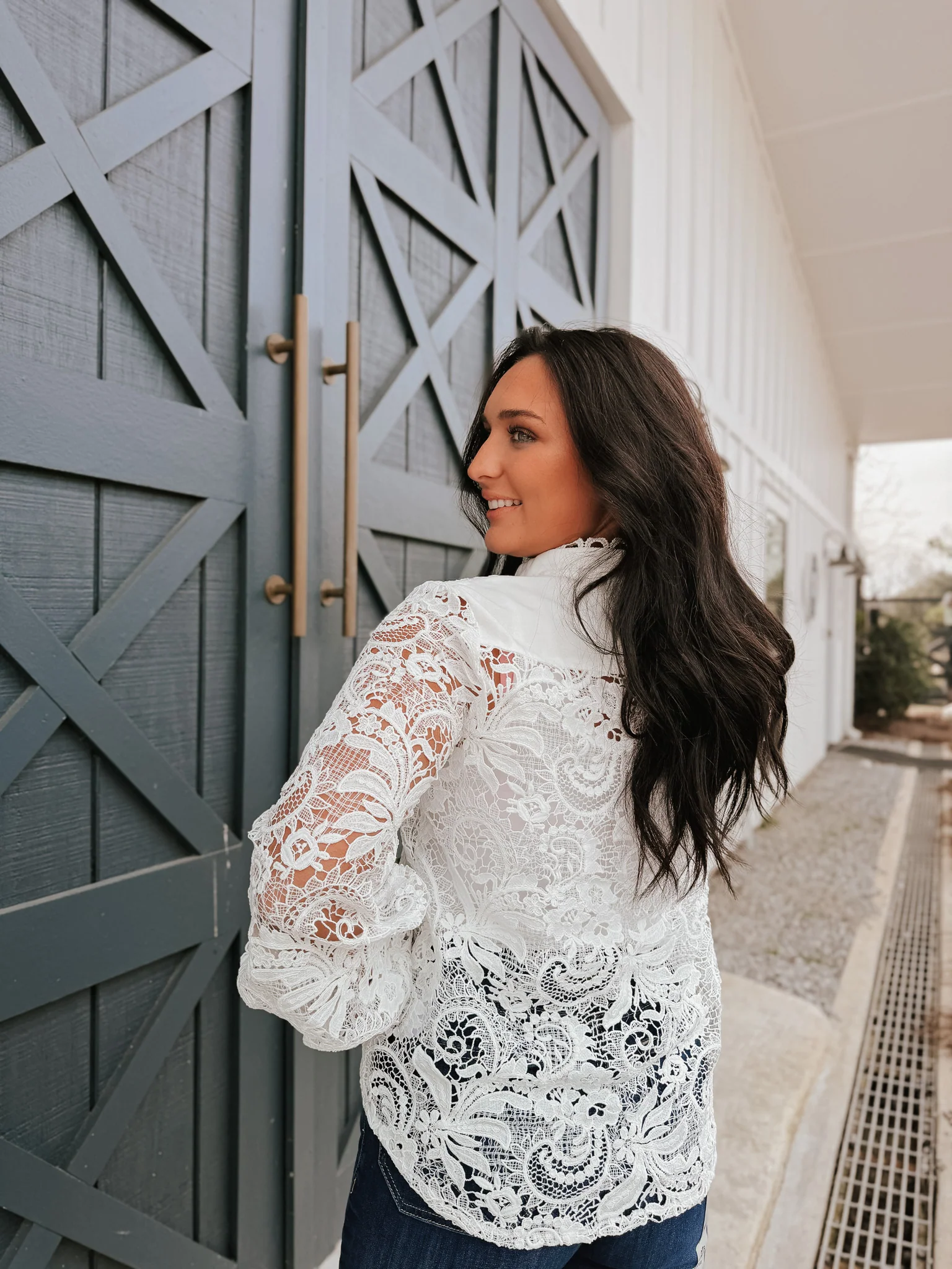 Sweet Details Top in White - Image 3