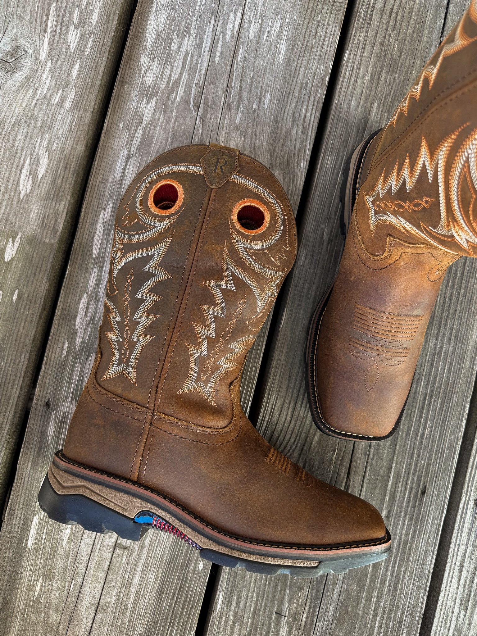 Men's R. Watson Hazel Bay Cowhide Work Boots - Image 4