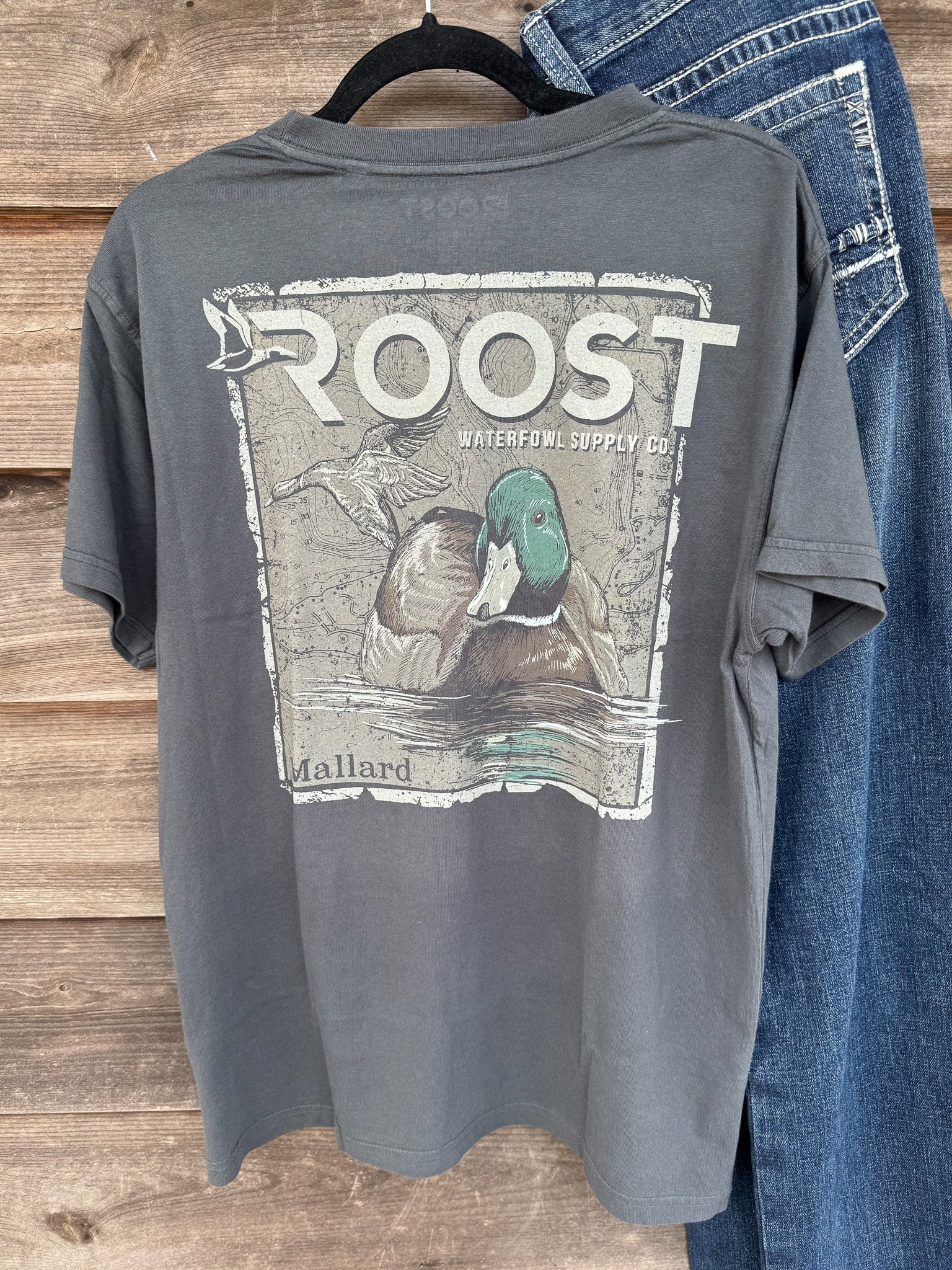 Roost Mallard Stamp T-Shirt - Image 6