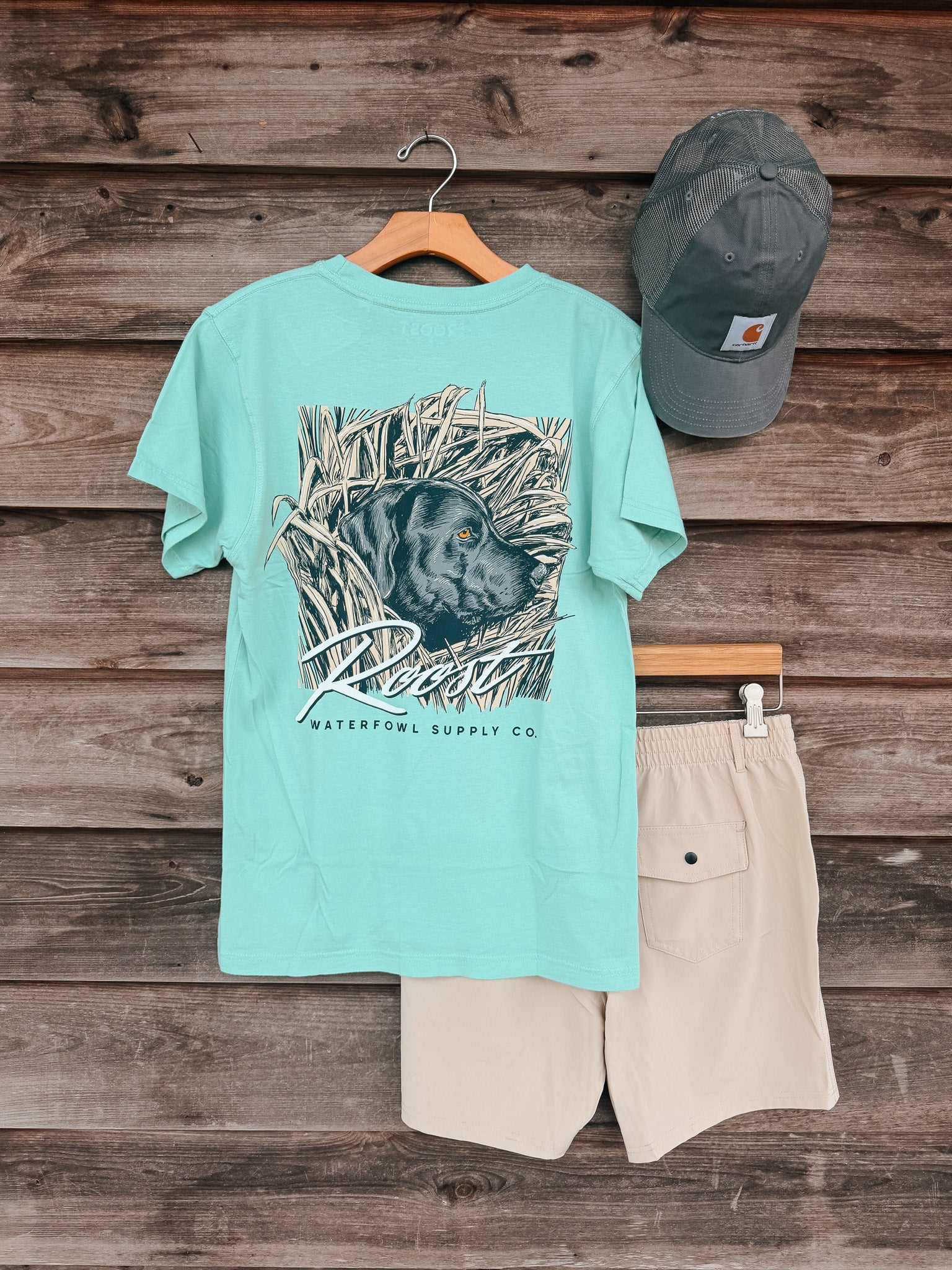 Roost Stealth Mode T-Shirt in Mint