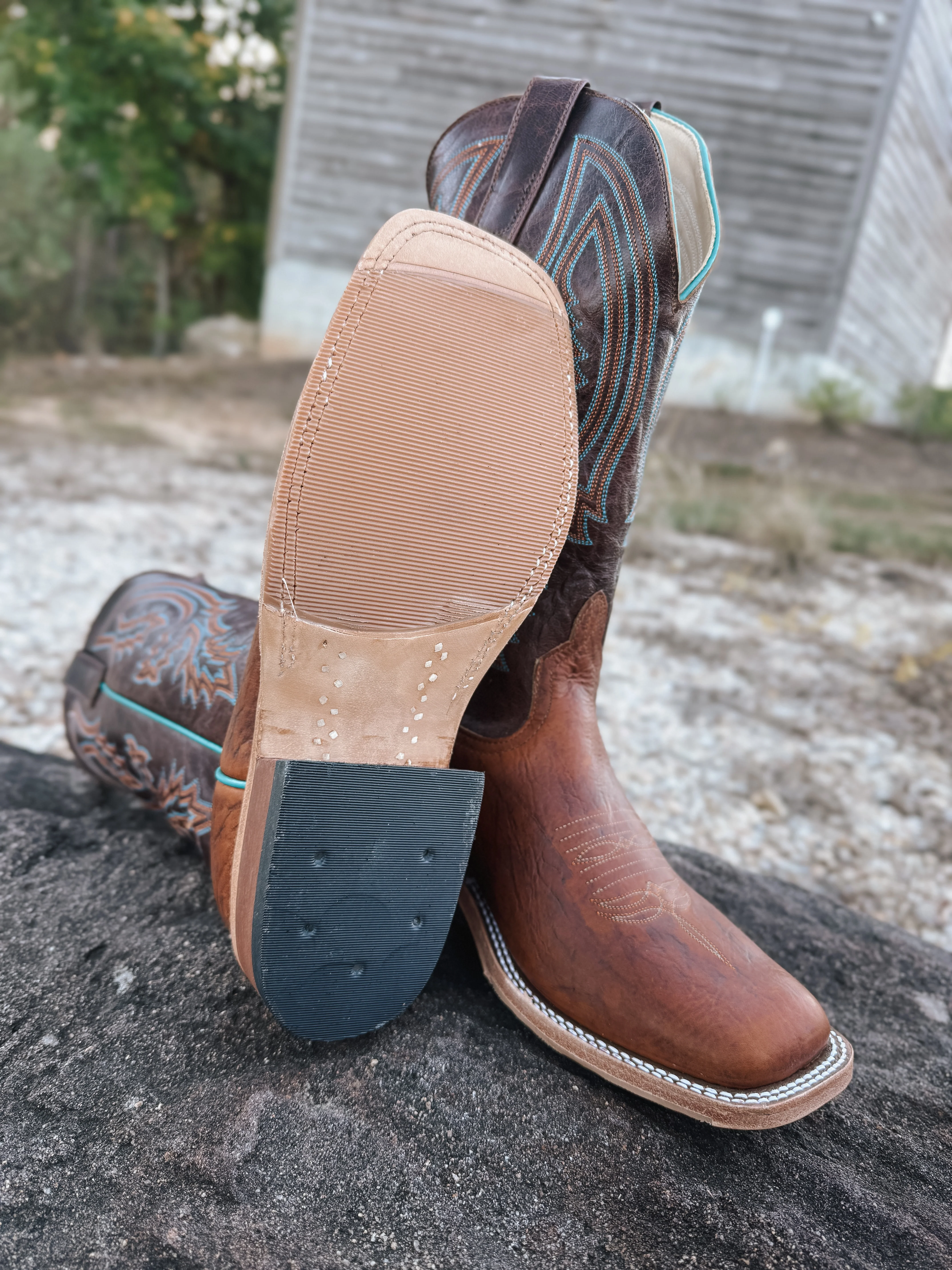 Men's Anderson Bean Tobacco Yeti Boots - Image 5