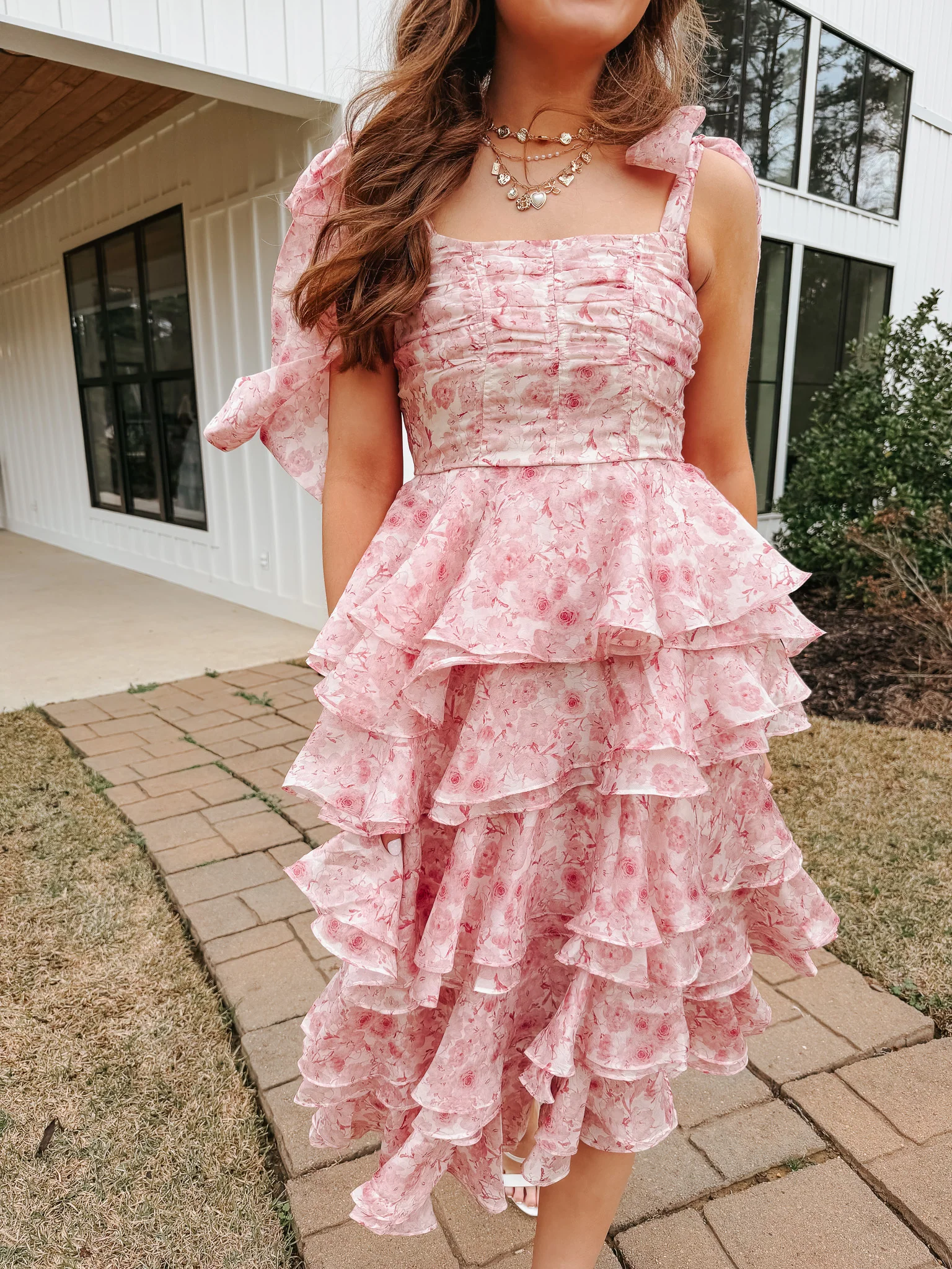Peony Garden Party Dress - Image 4