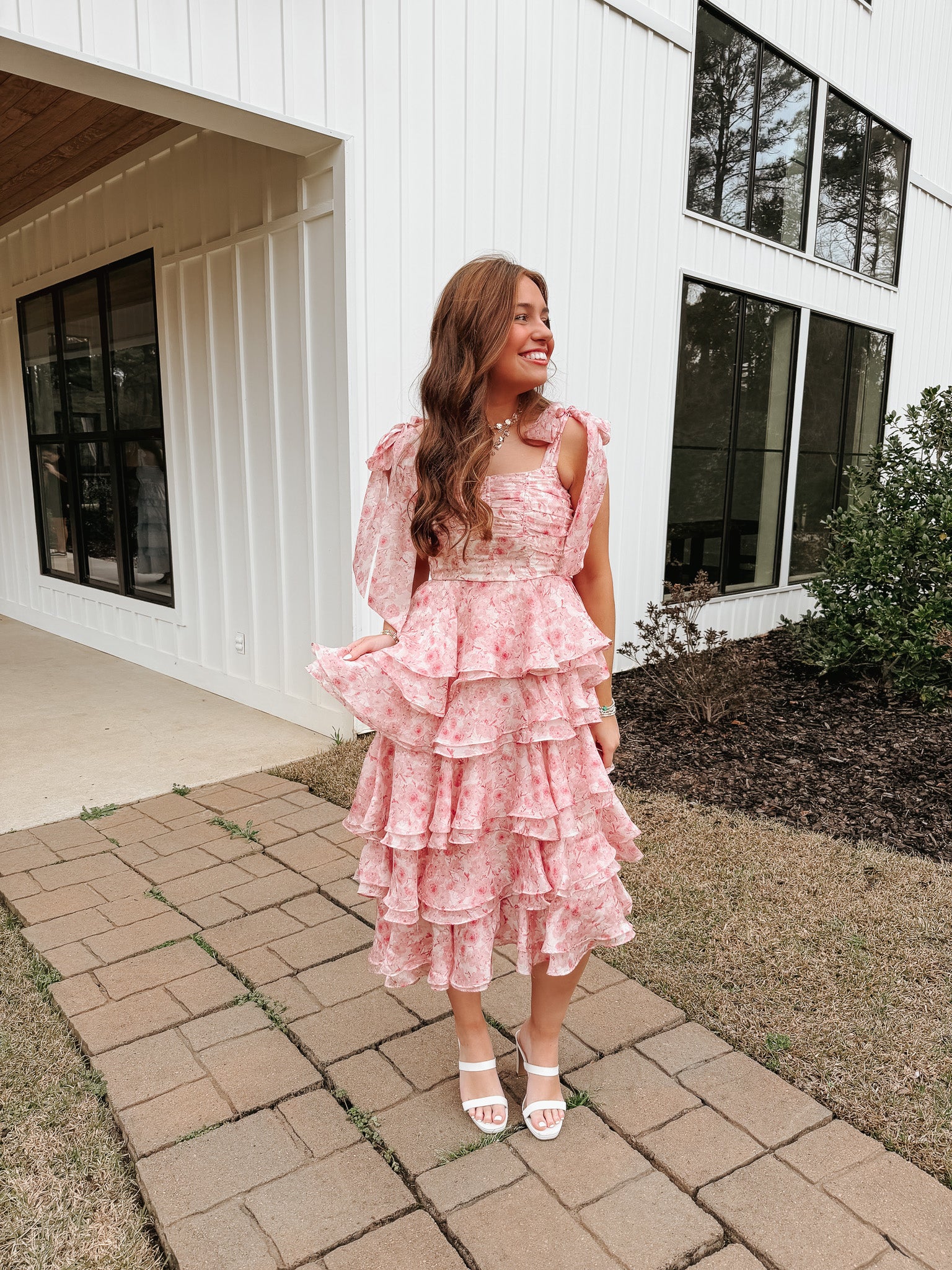 Peony Garden Party Dress - Image 6