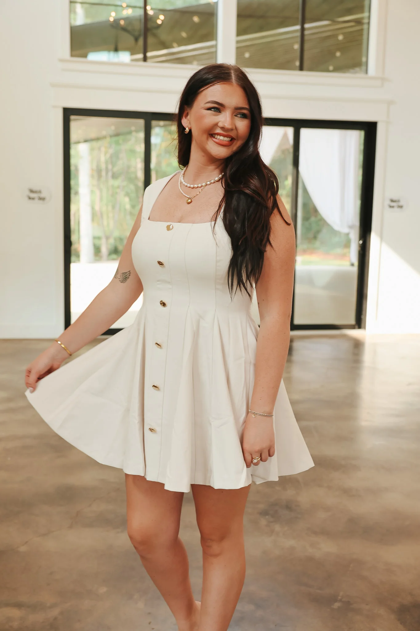 Ever So Sweet Cream Dress - Image 6