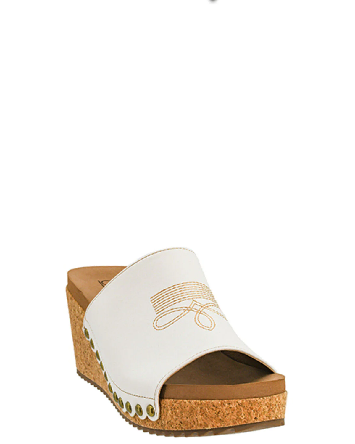 Saddle Up Wedge In Ivory - Image 13