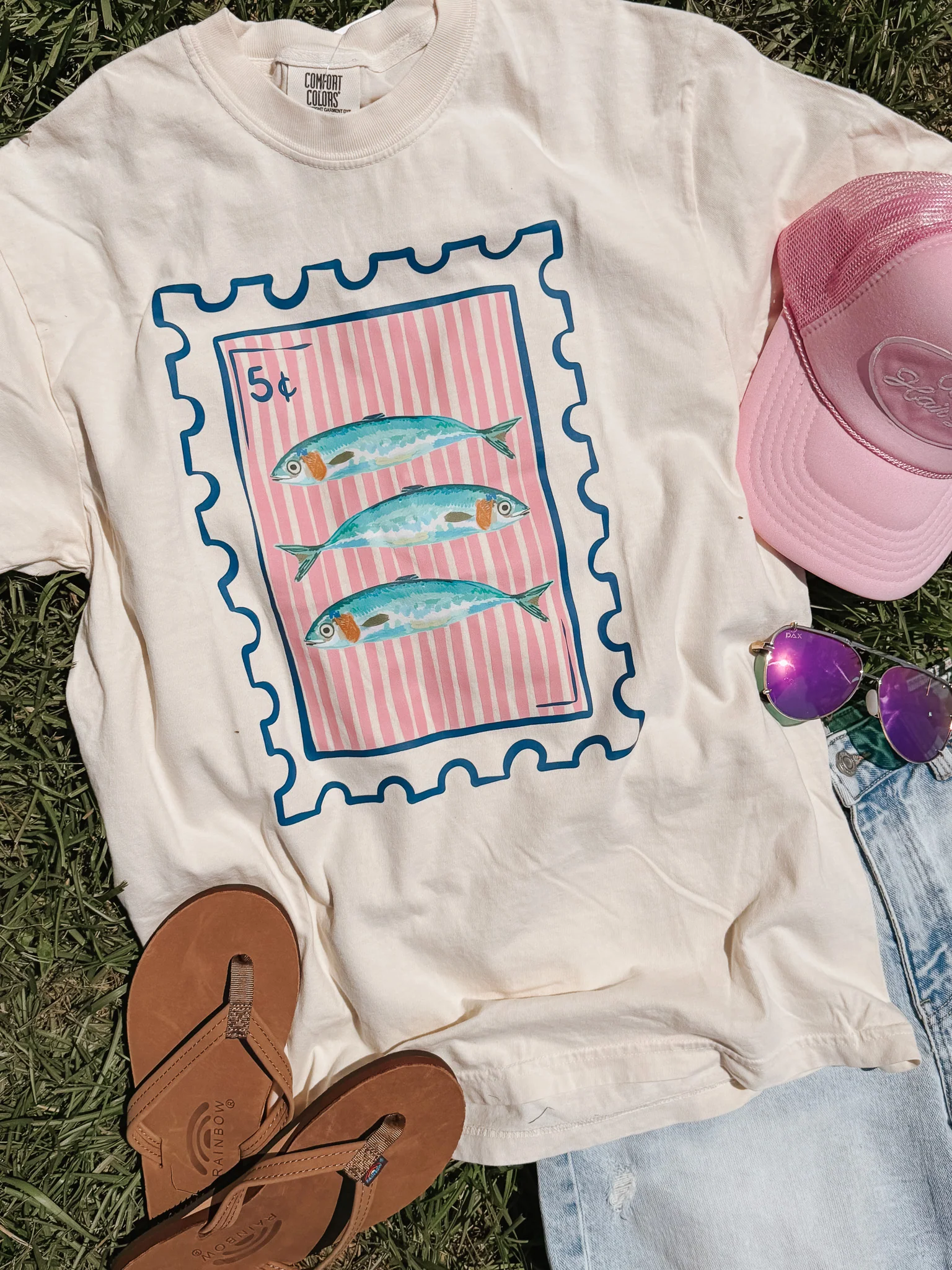 Sardine Stamp Tee - Image 3