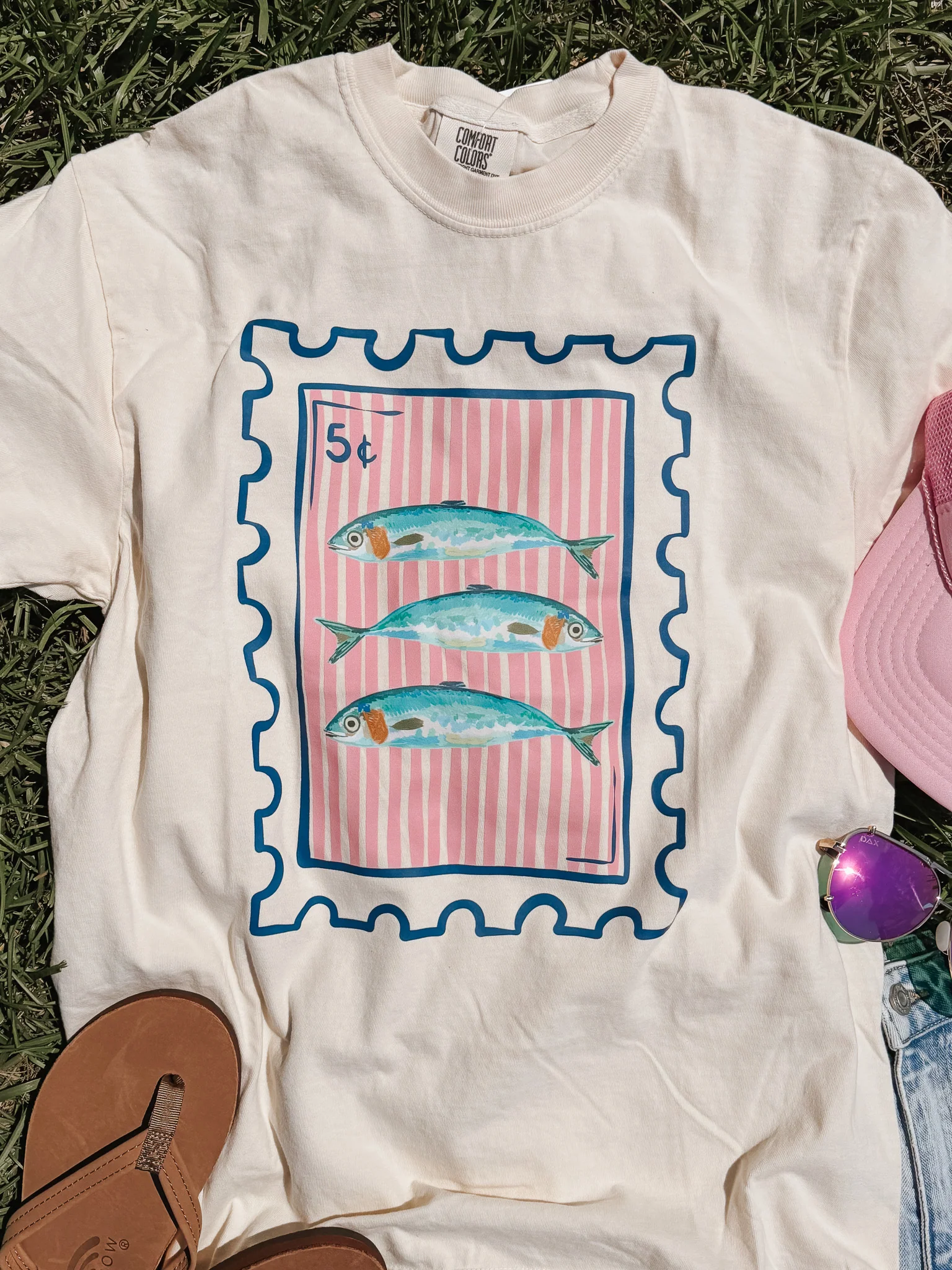 Sardine Stamp Tee - Image 4