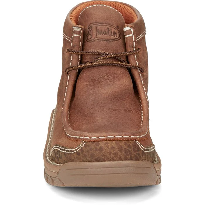 MEN'S JUSTIN CRAFTON 4" WATERPROOF WORK SHOE - Image 7