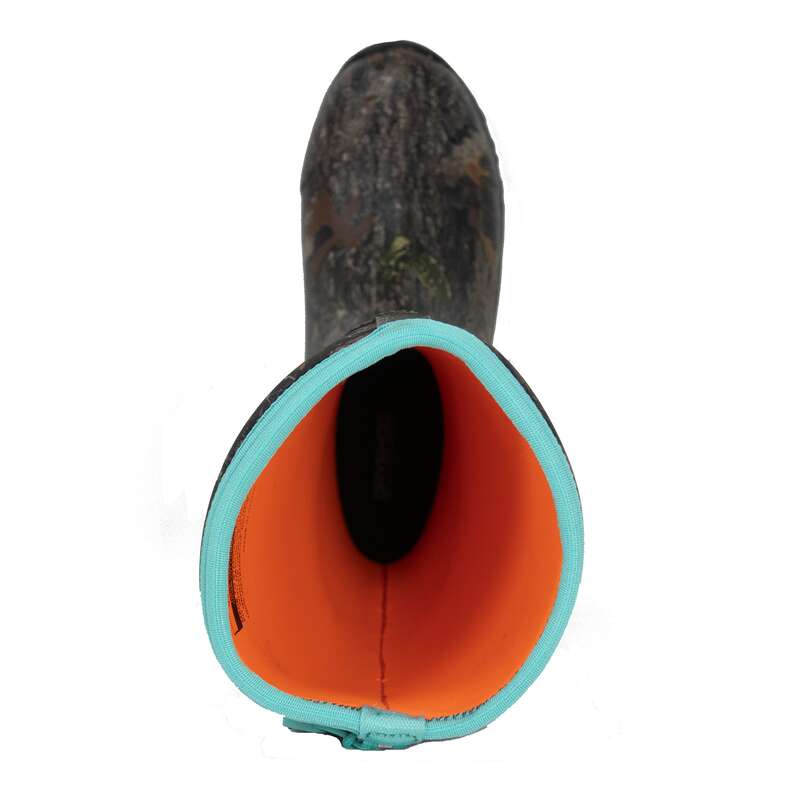 Women's Dryshod Shredder MXT Camo & Teal Boot - Image 2