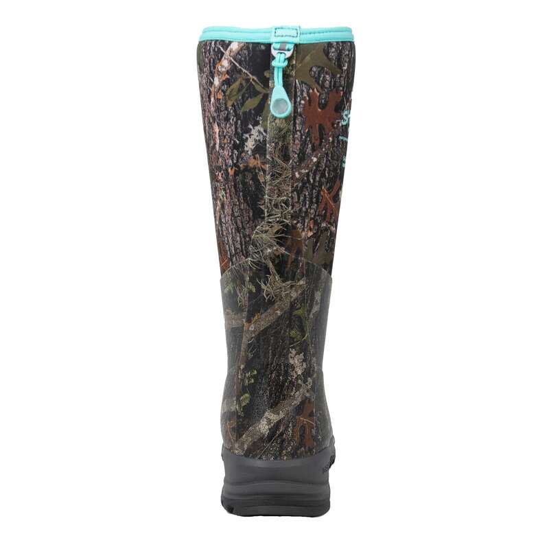 Women's Dryshod Shredder MXT Camo & Teal Boot - Image 4