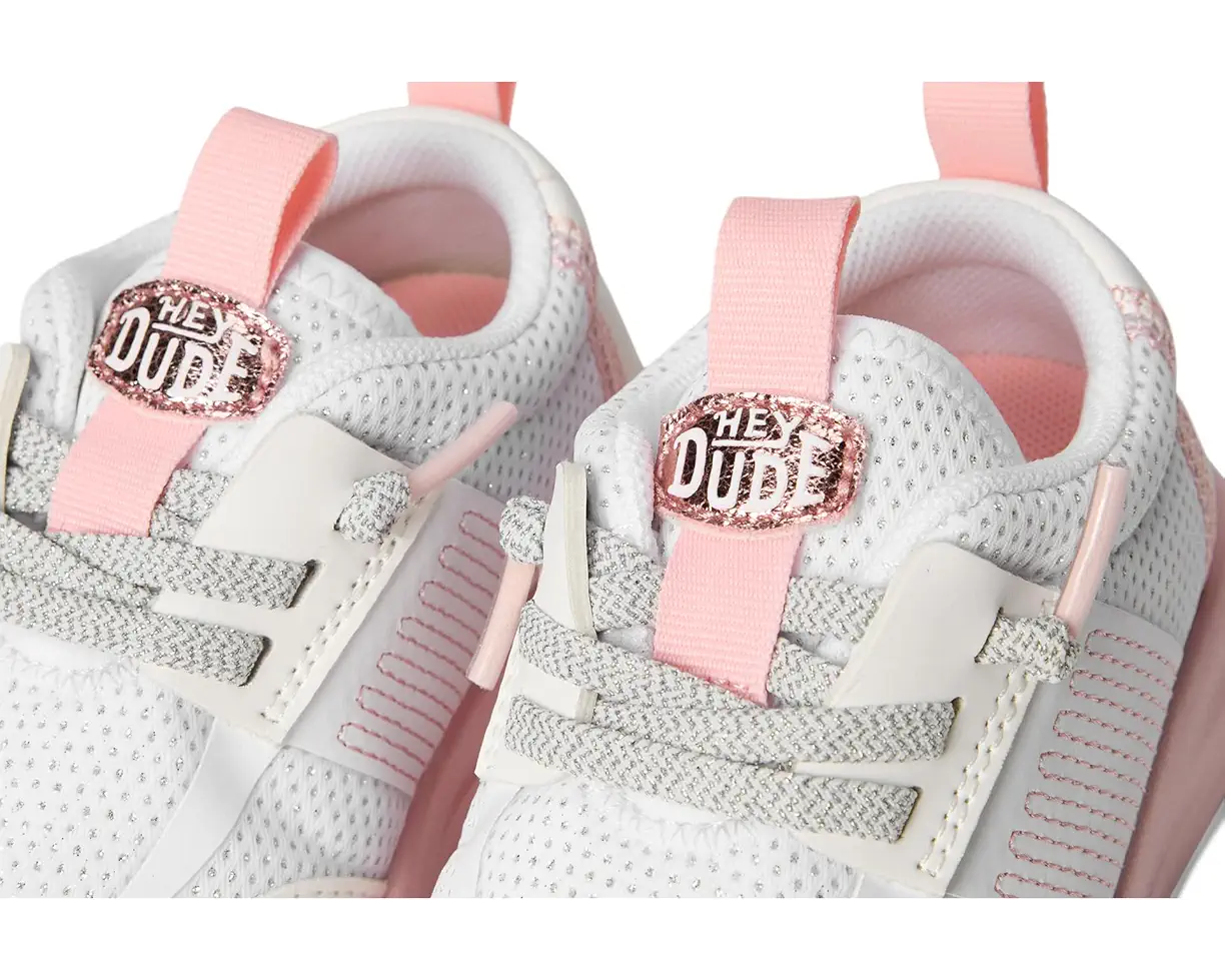 Youth Hey Dude Sirocco Play Pastel Ombre in White/Pink - Image 12