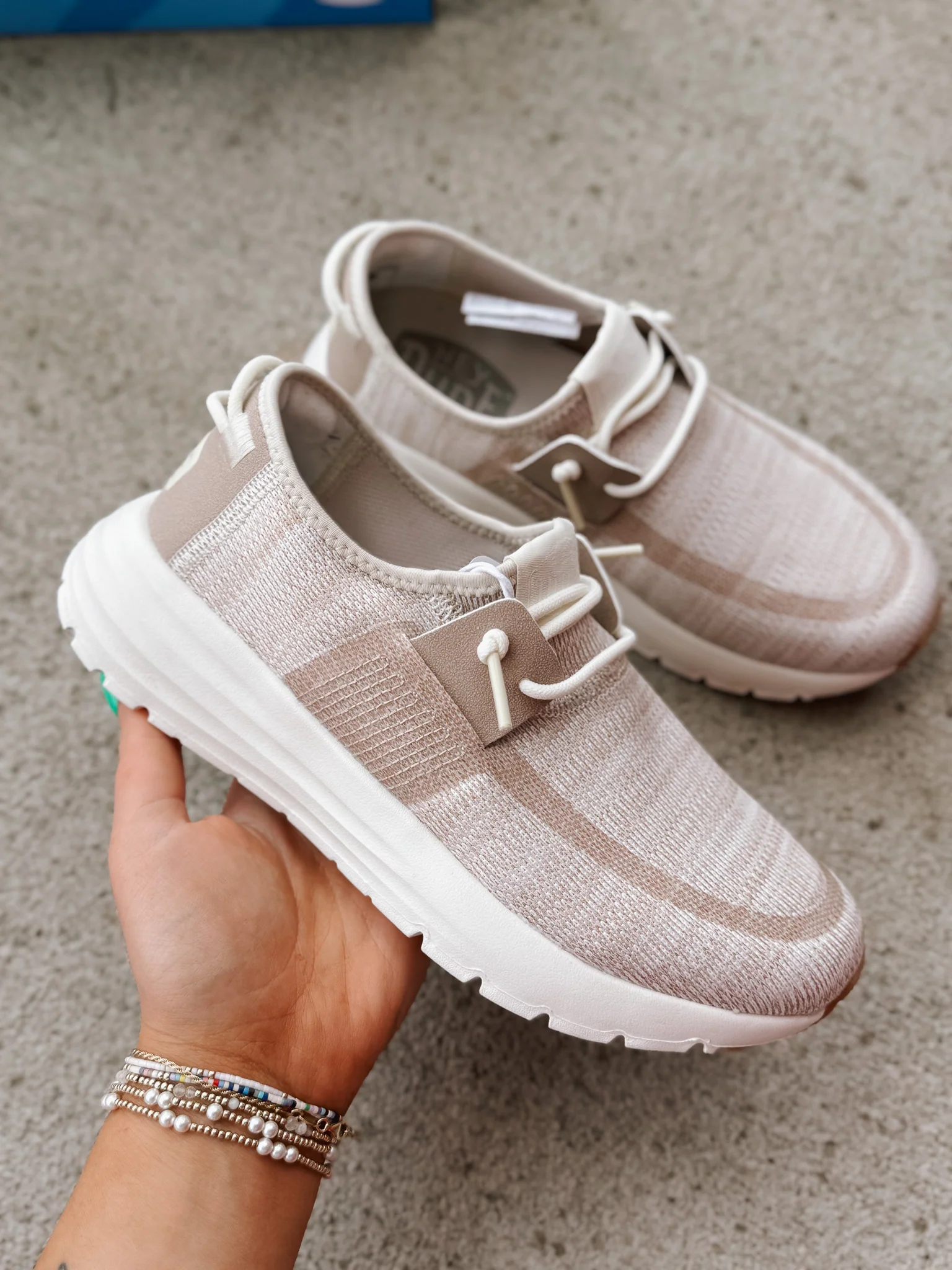 Women's Hey Dude Sirocco Neutral Sneakers