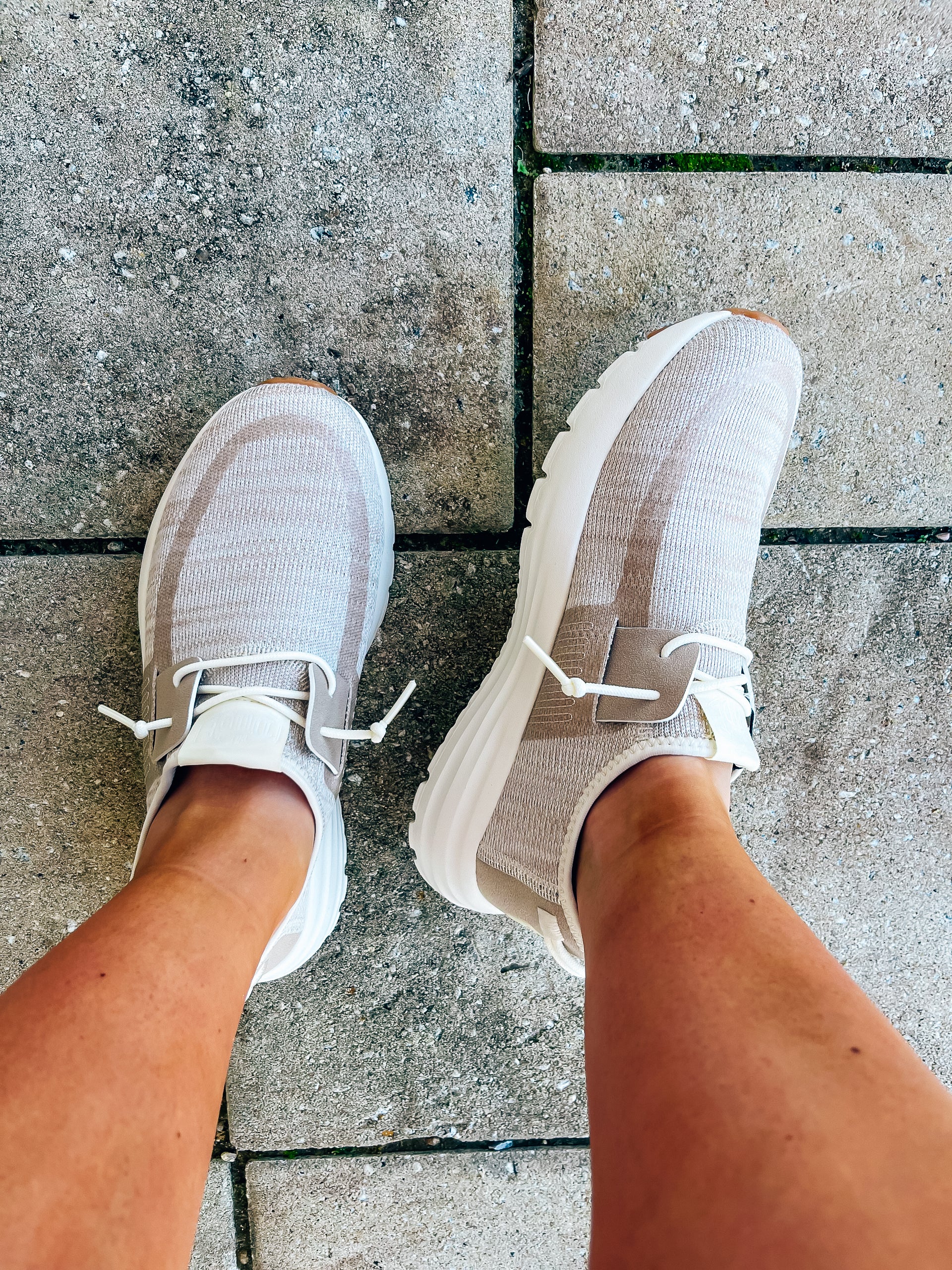Women's Hey Dude Sirocco Neutral Sneakers - Image 2
