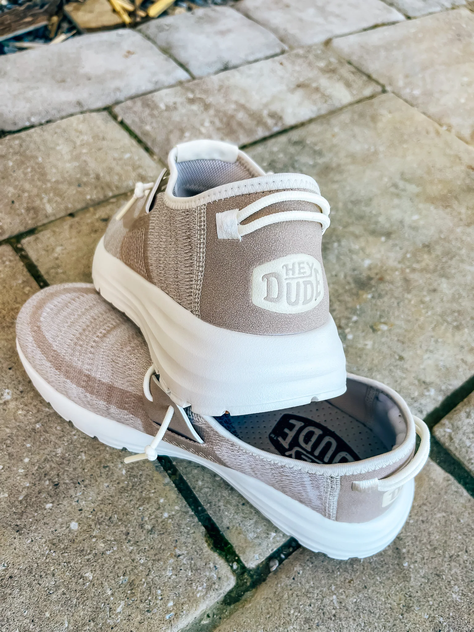 Women's Hey Dude Sirocco Neutral Sneakers - Image 8