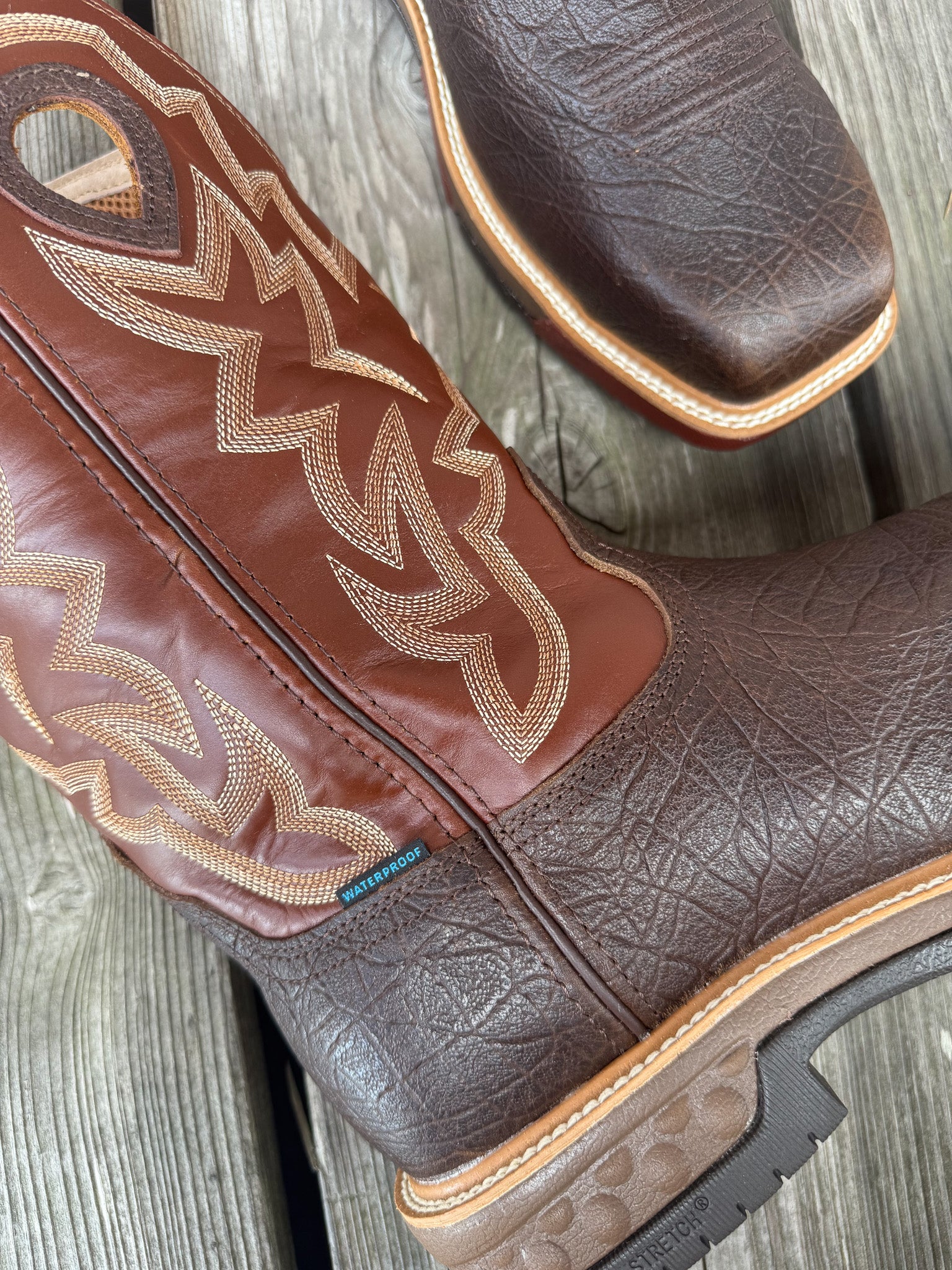 MEN'S TWISTED X 12" SMOKEY CHOCOLATE SPICE ALLOY TOE BOOT - Image 4