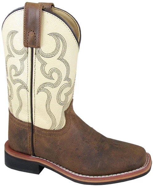 KID'S SMOKY MOUNTAIN CREAM TOP BOOTS